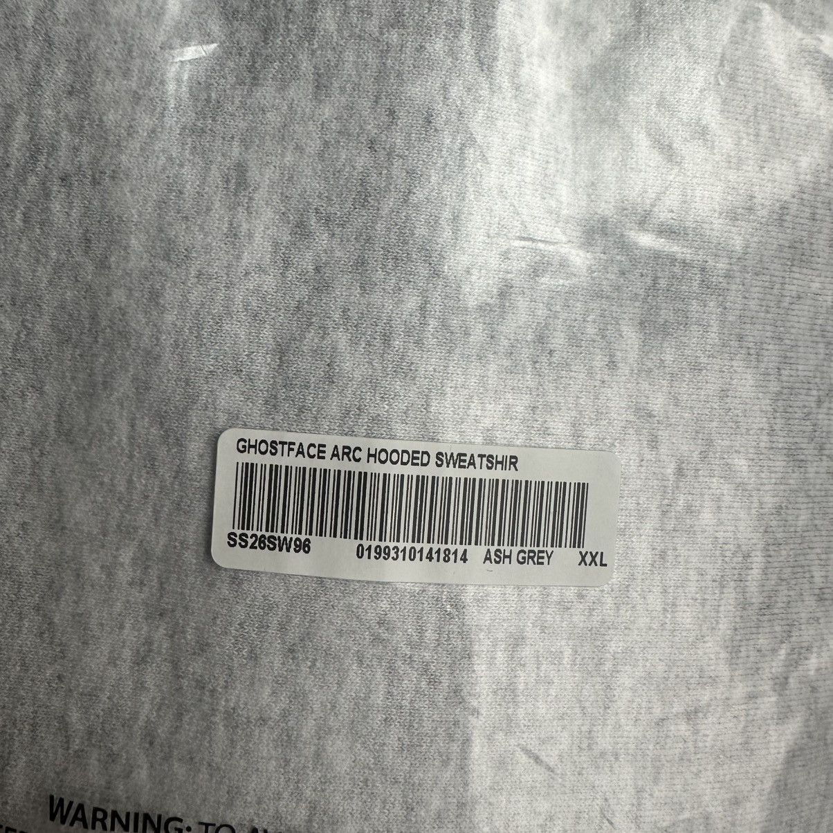 Supreme Supreme Ghostface Arc Hooded Sweatshirt Ash Grey Size XXL Size US XXL / EU 58 / 5 - 3 Thumbnail