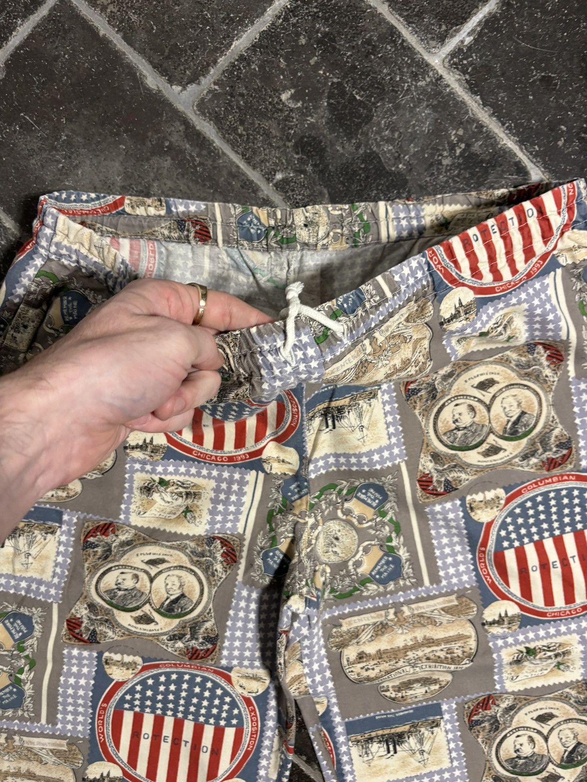 Vintage Vintage Matching Pajamas American USA ALP Two Piece Suit Y2K Size US 30 / EU 46 - 10 Thumbnail