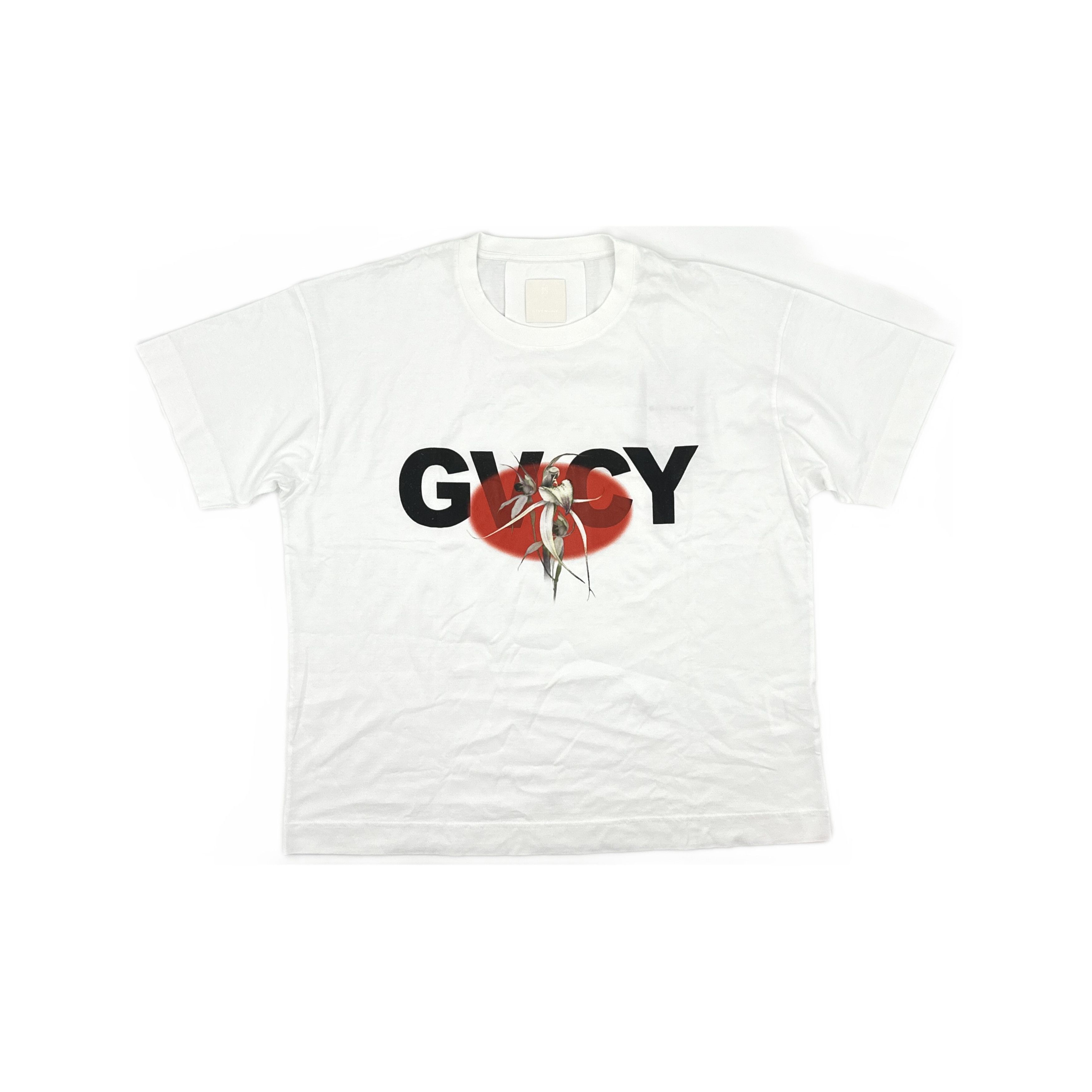 Givenchy Givenchy Logo Floral Print T-Shirt Size XL Size US XL / EU 56 / 4 - 1 Thumbnail