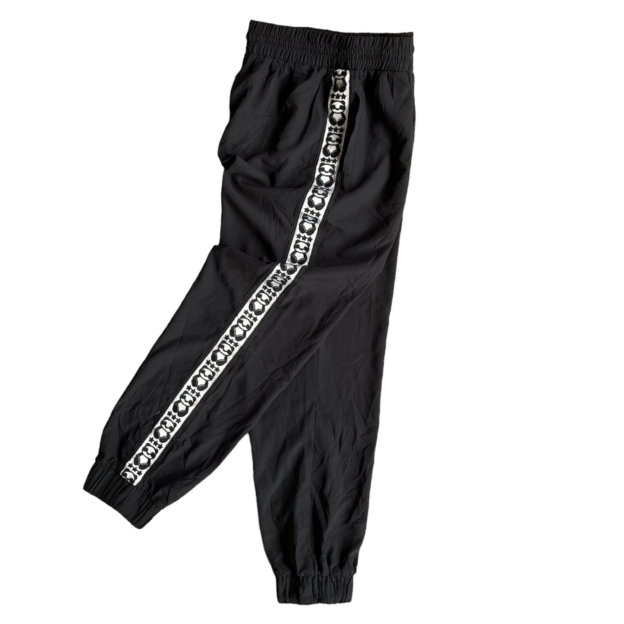 image of Vivienne Tam Tape Jogger Panda Collection in Black, Women's (Size 26)