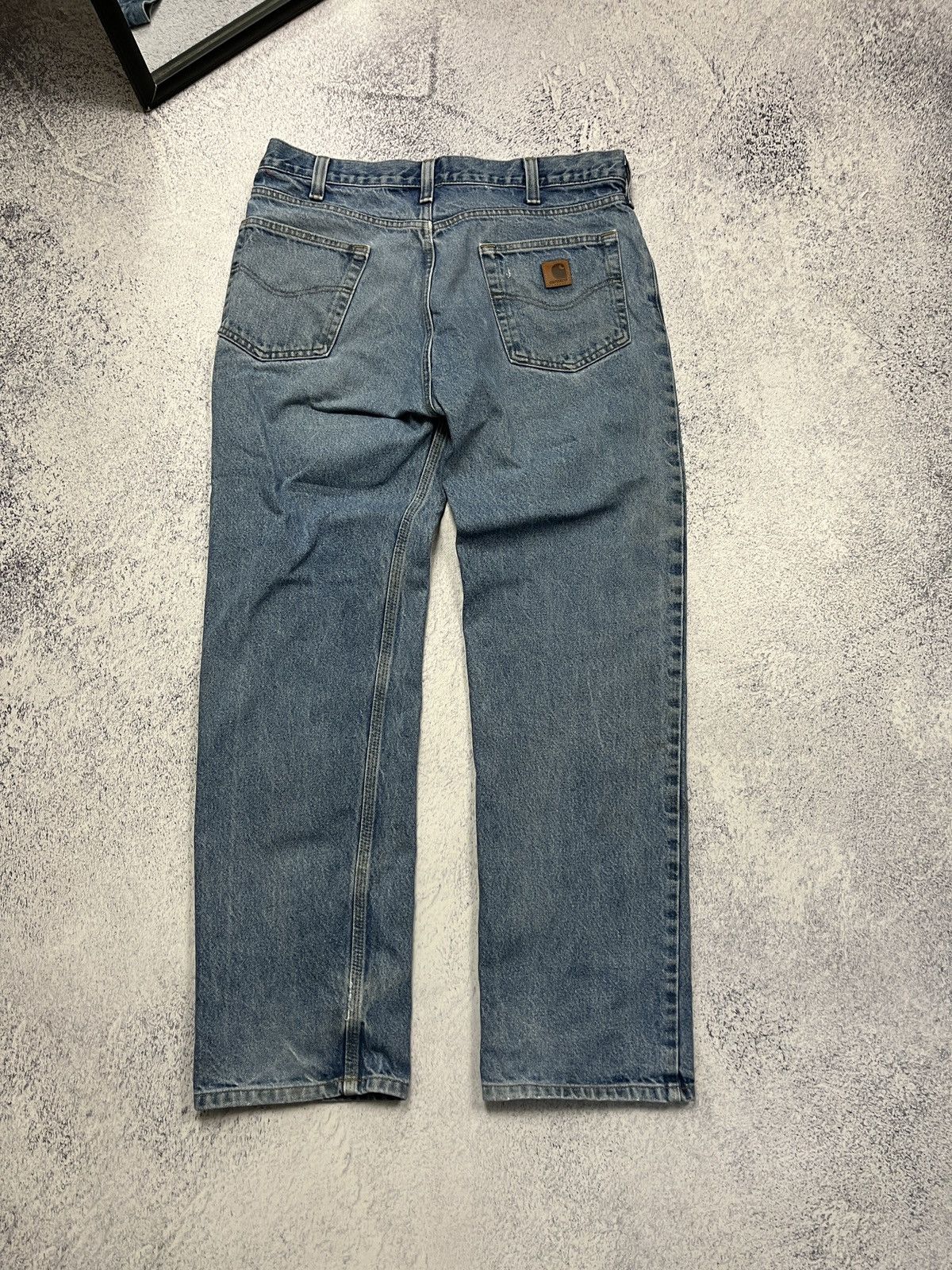 Carhartt Vintage Carhartt Jeans 34x32 Distressed Wash Workwear Y2K Size US 34 / EU 50 - 3 Thumbnail
