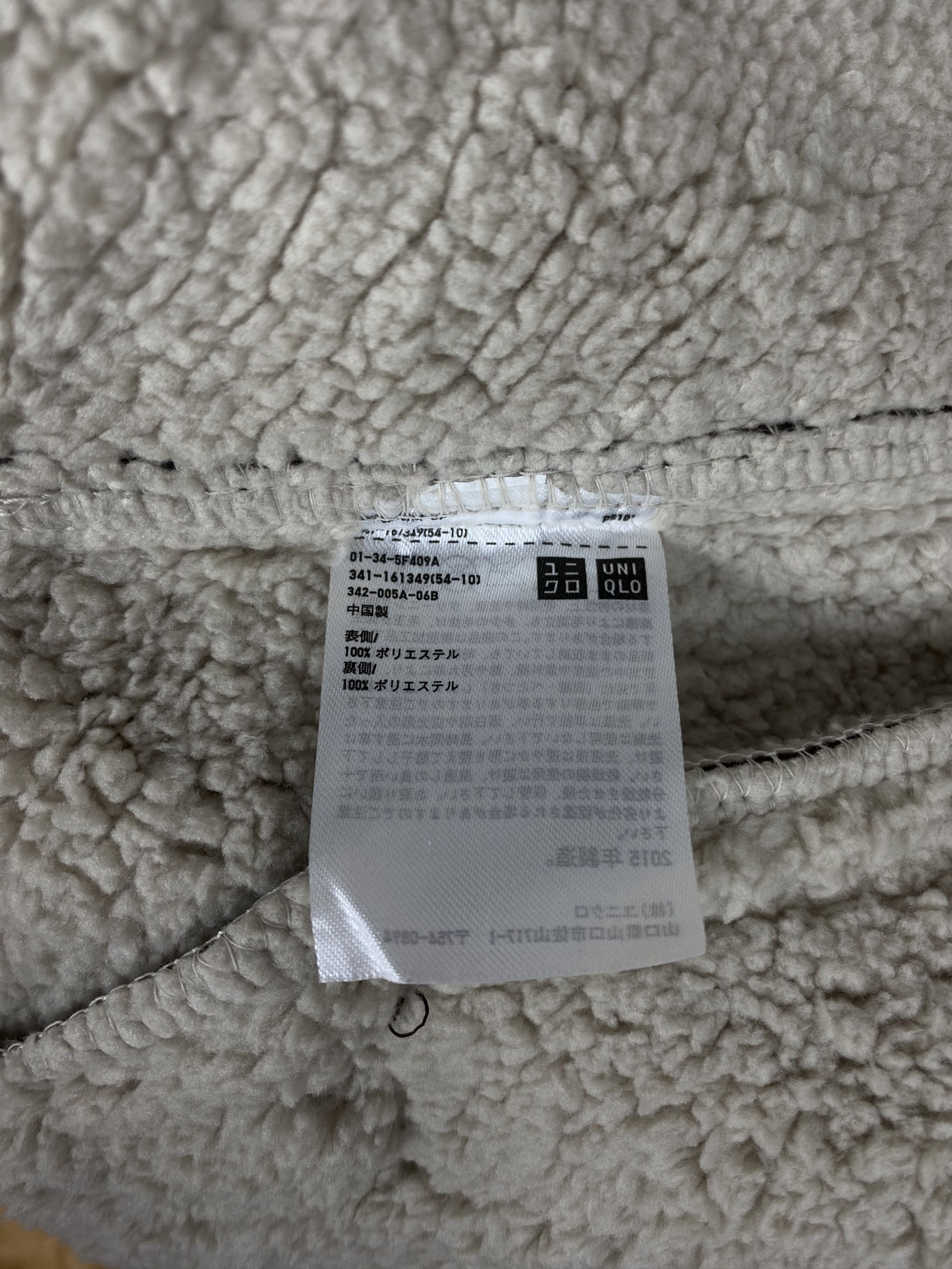 Vintage Uniqlo Sherpa Lining Jacket PJ02543