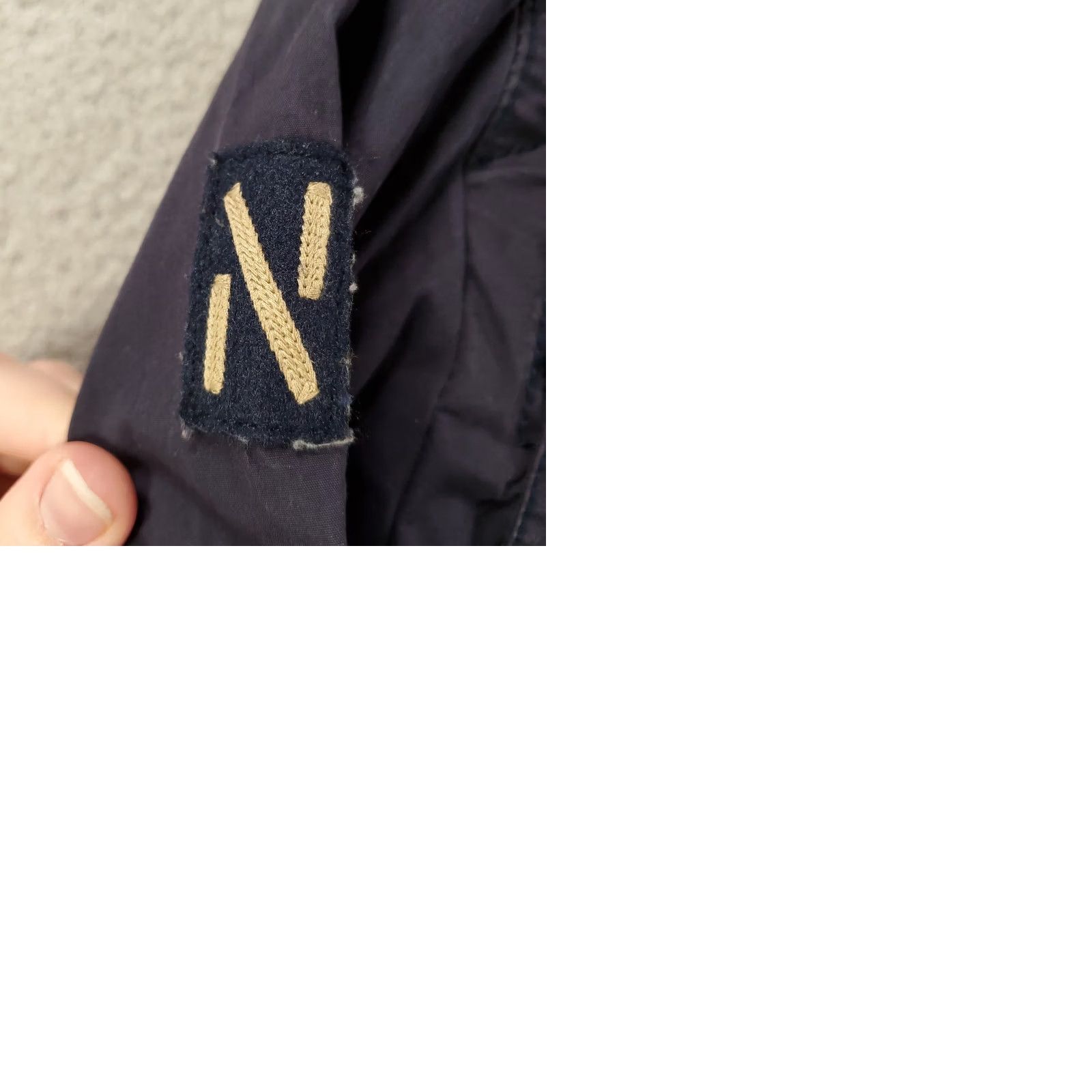 Nautica Nautica Mens Medium Navy Canvas Military Army Shacket Shirt Jacket Size US M / EU 48-50 / 2 - 10 Thumbnail