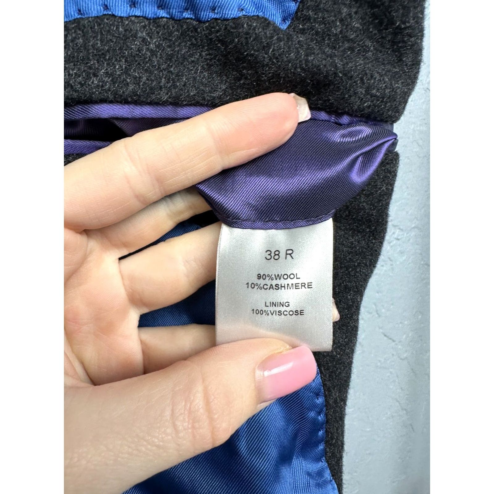 Charles Tyrwhitt Charles Tyrwhitt Mens Wool Coat Jacket M Overcoat Gray Wool Coat Mens - 100% Wool - Long Jacket Closure Button Regular Size XS-? Size US M / EU 48-50 / 2 - 4 Thumbnail