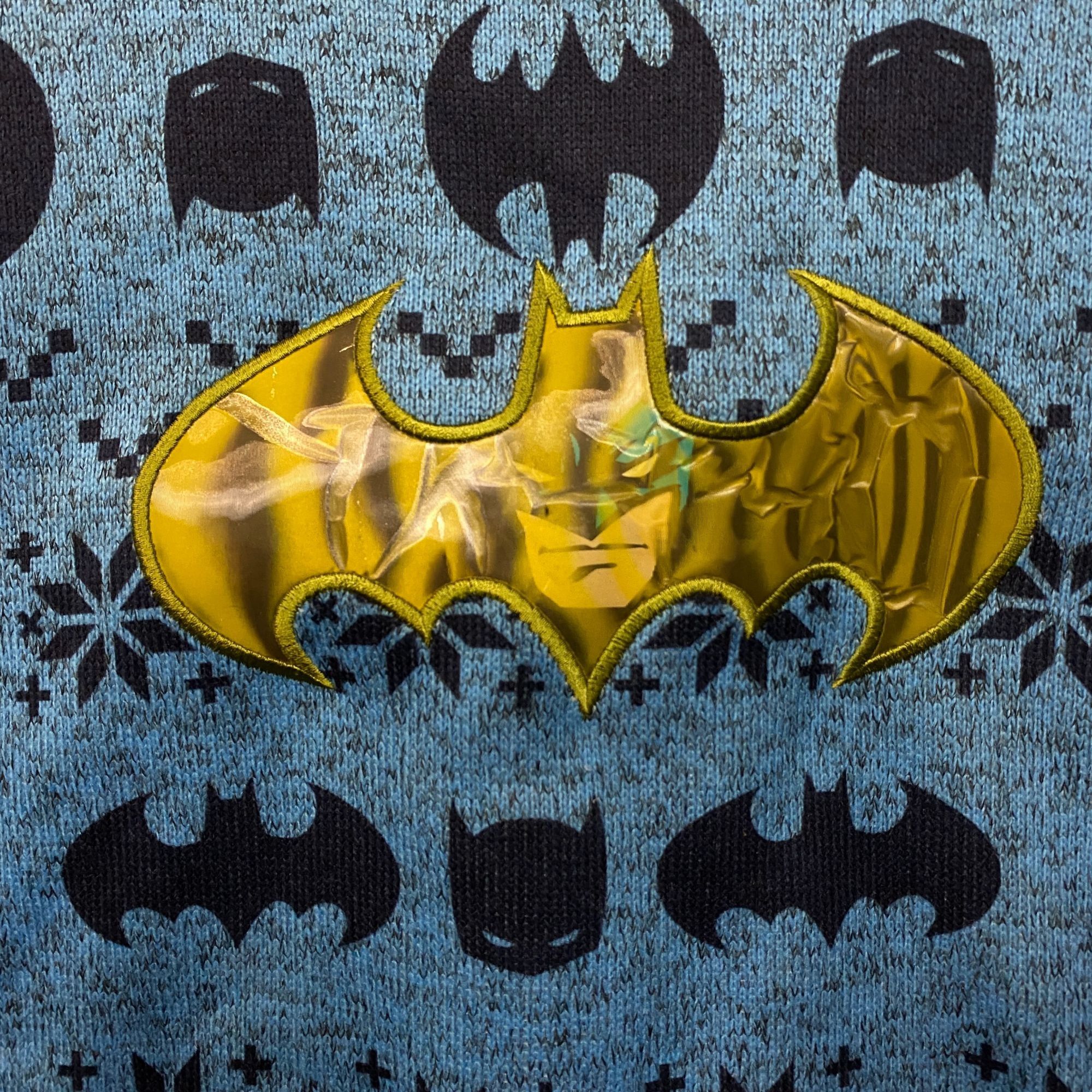 DC Comics DC Comics Batman Ugly Christmas Sweater XS Size US XS / EU 42 / 0 - 4 Thumbnail