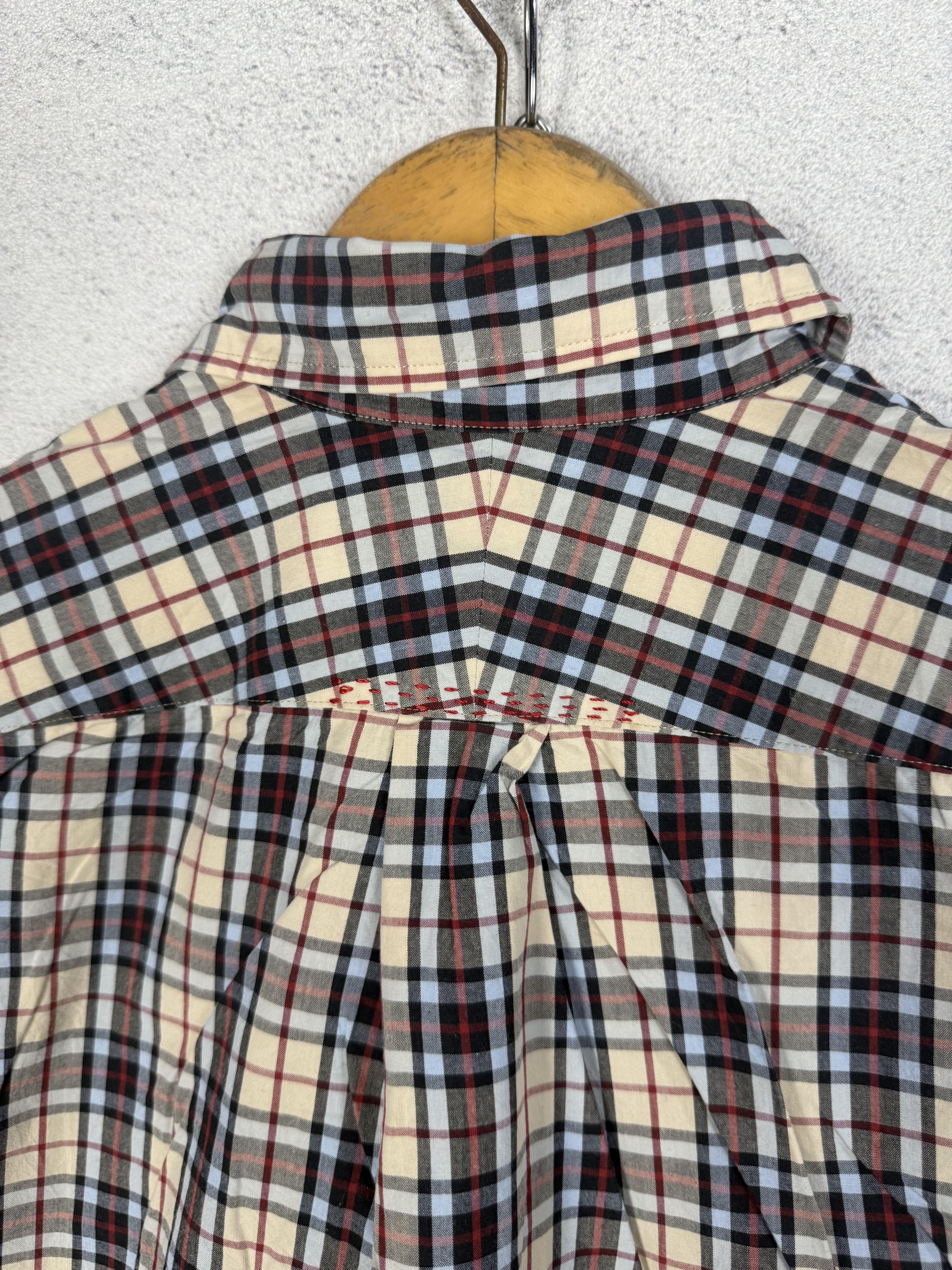 Comme des Garcons Comme Des Garcons Reconstructed Patchwork Plaid Shirt Size US S / EU 44-46 / 1 - 6 Thumbnail