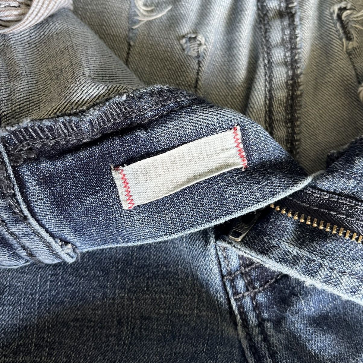 Vintage Vintage 2000s TK Axel Grunge Slim Boot Cut Denim Jeans 32x32 Size US 32 / EU 48 - 10 Thumbnail
