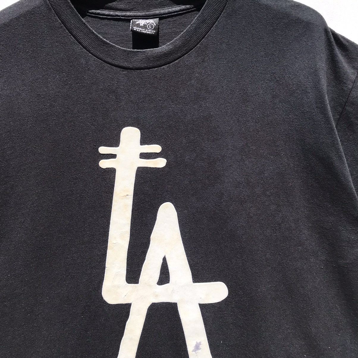 Stussy 🔥Distressed🔥Vintage Stussy LA 25th Anniversary Shirt Stussy Size US L / EU 52-54 / 3 - 18 Thumbnail