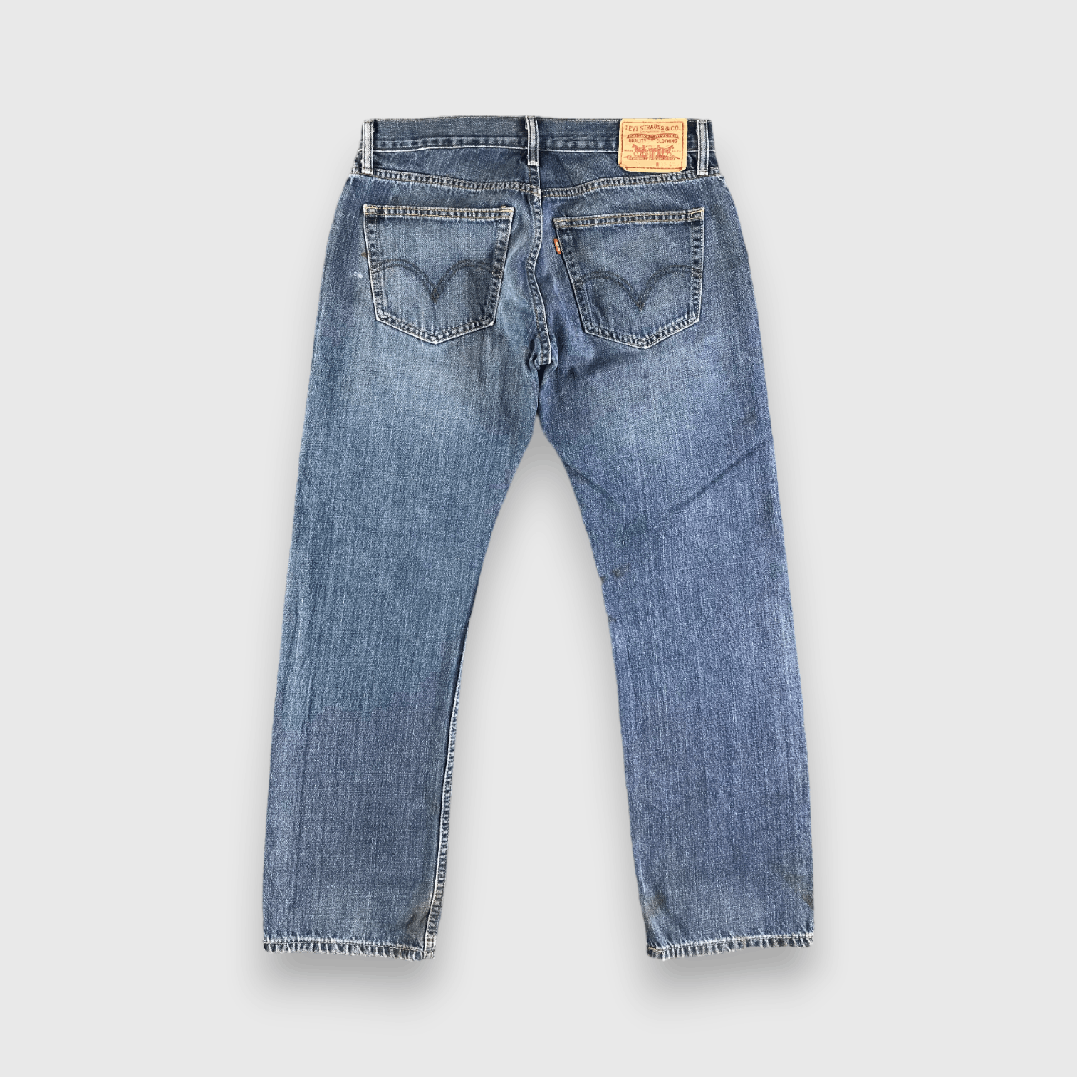 Levi's Vintage Blue Wash Levis 514 Jeans-J3506 Size US 33 - 2 Thumbnail