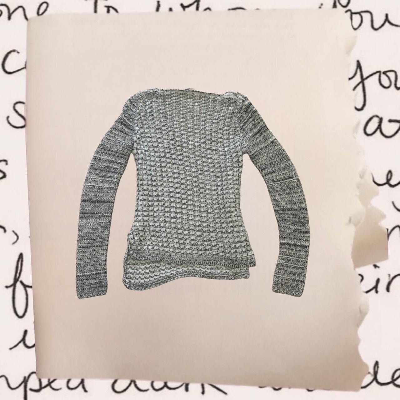 Helmut Lang helmut lang asymmetrical italian yarn knit sweater Size XS / US 0-2 / IT 36-38 - 3 Thumbnail