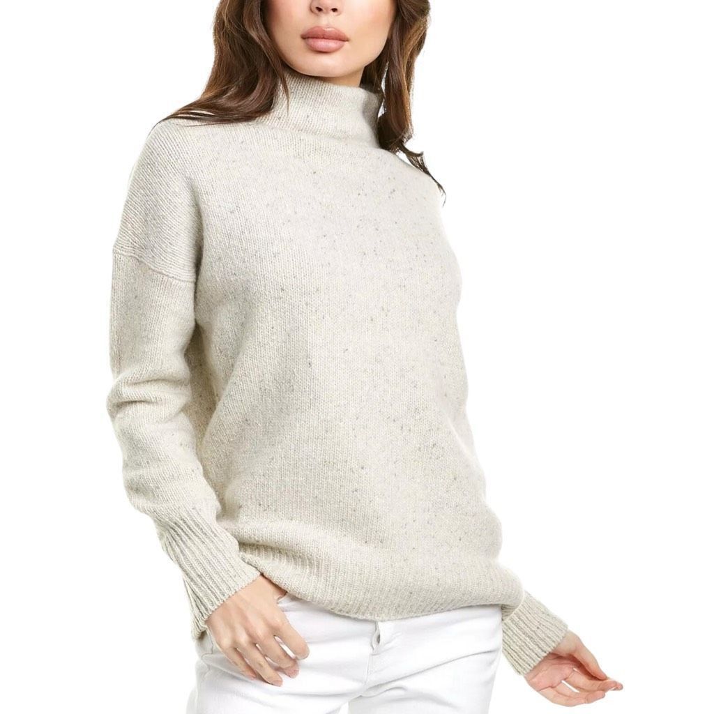 Vince Vince Funnel Neck Wool Blend Sweater Size M / US 6-8 / IT 42-44 - 1 Thumbnail