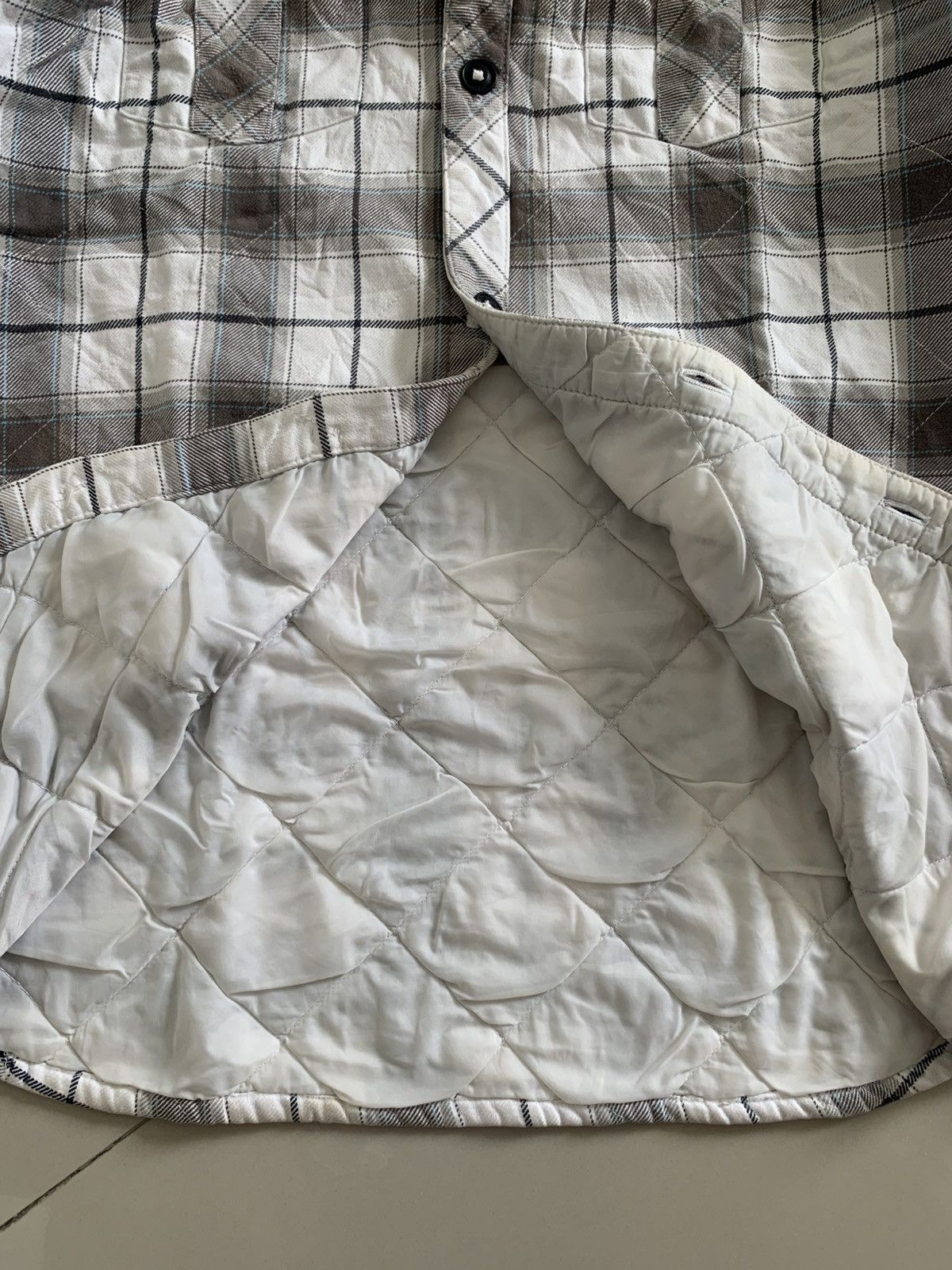 Quiksilver Vintage Quiksilver Flannel Quilted Jacket Size US XL / EU 56 / 4 - 7 Thumbnail