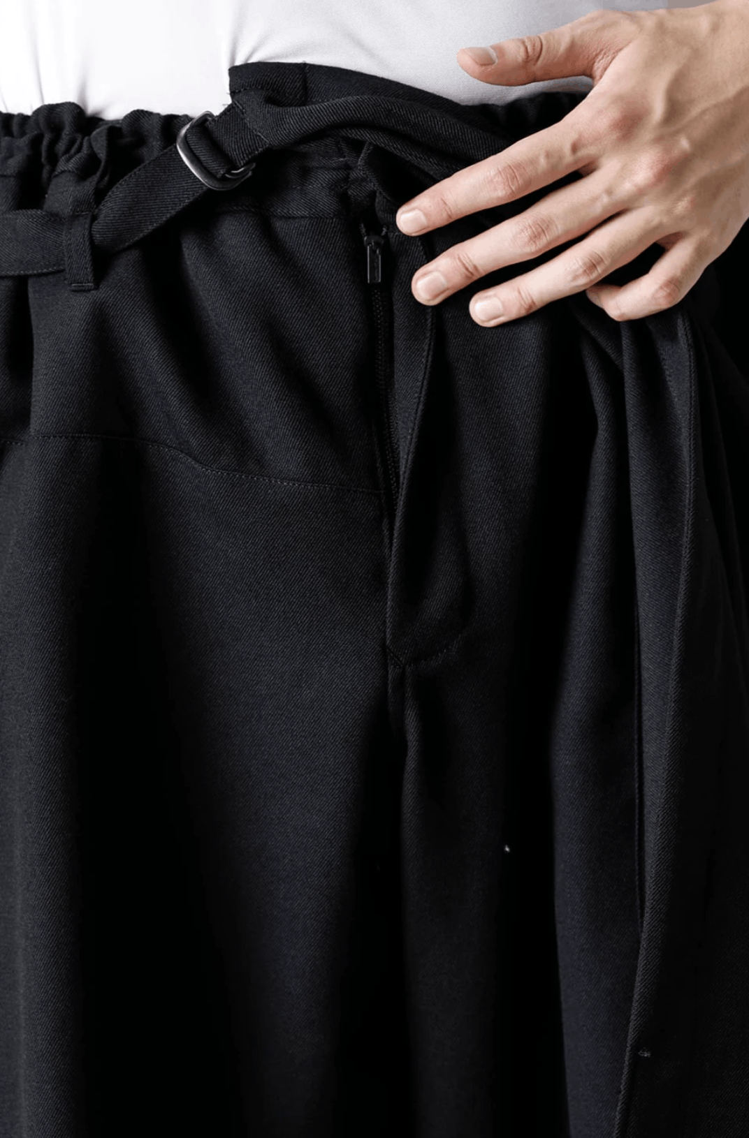 Yohji Yamamoto Yohji Yamamoto Pour Homme AW20 - W/Gabardine Wrap Pants Size US 30 / EU 46 - 15 Thumbnail