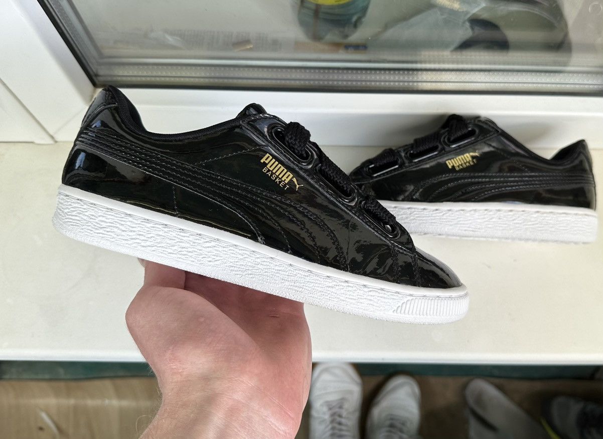 Puma Puma Basket Patent Leather Suede Big Laces 6,5Us/37eur/23 Cm Size US 6.5 / IT 36.5 - 1 Thumbnail