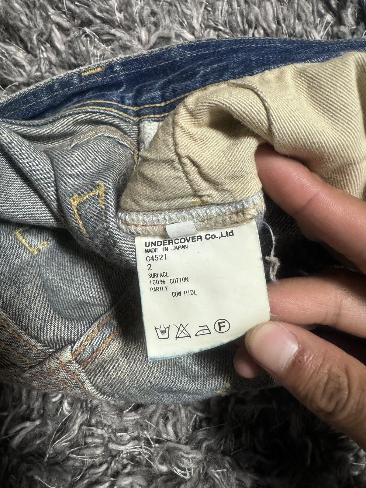 Japanese Brand Undercover SS09 Neoboy Poem Jeans Size US 30 / EU 46 - 7 Thumbnail