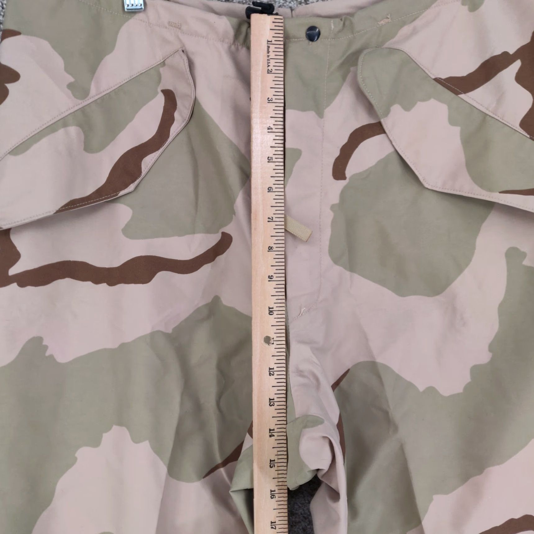 Vintage US Army Goretex Gore Seam Trousers Extended Cold Weather Pants Mens Medium Long Size US 31 - 3 Thumbnail
