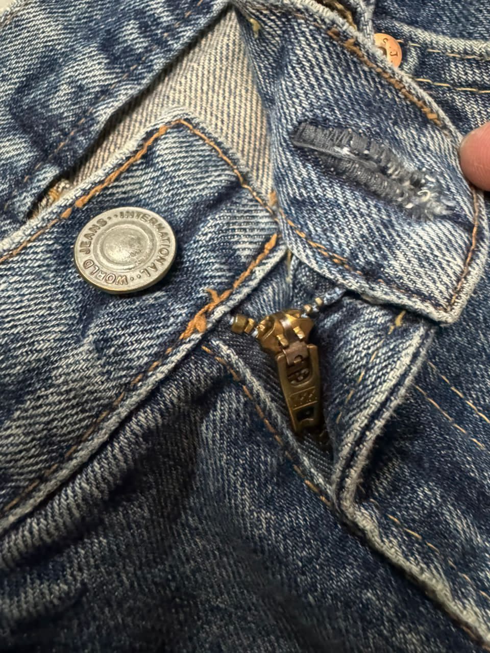 GOSTAR DE FUGA FLARED If Six Was Nine Le Grande Bleu Style By Japanese Jean Size US 28 / EU 44 - 8 Thumbnail