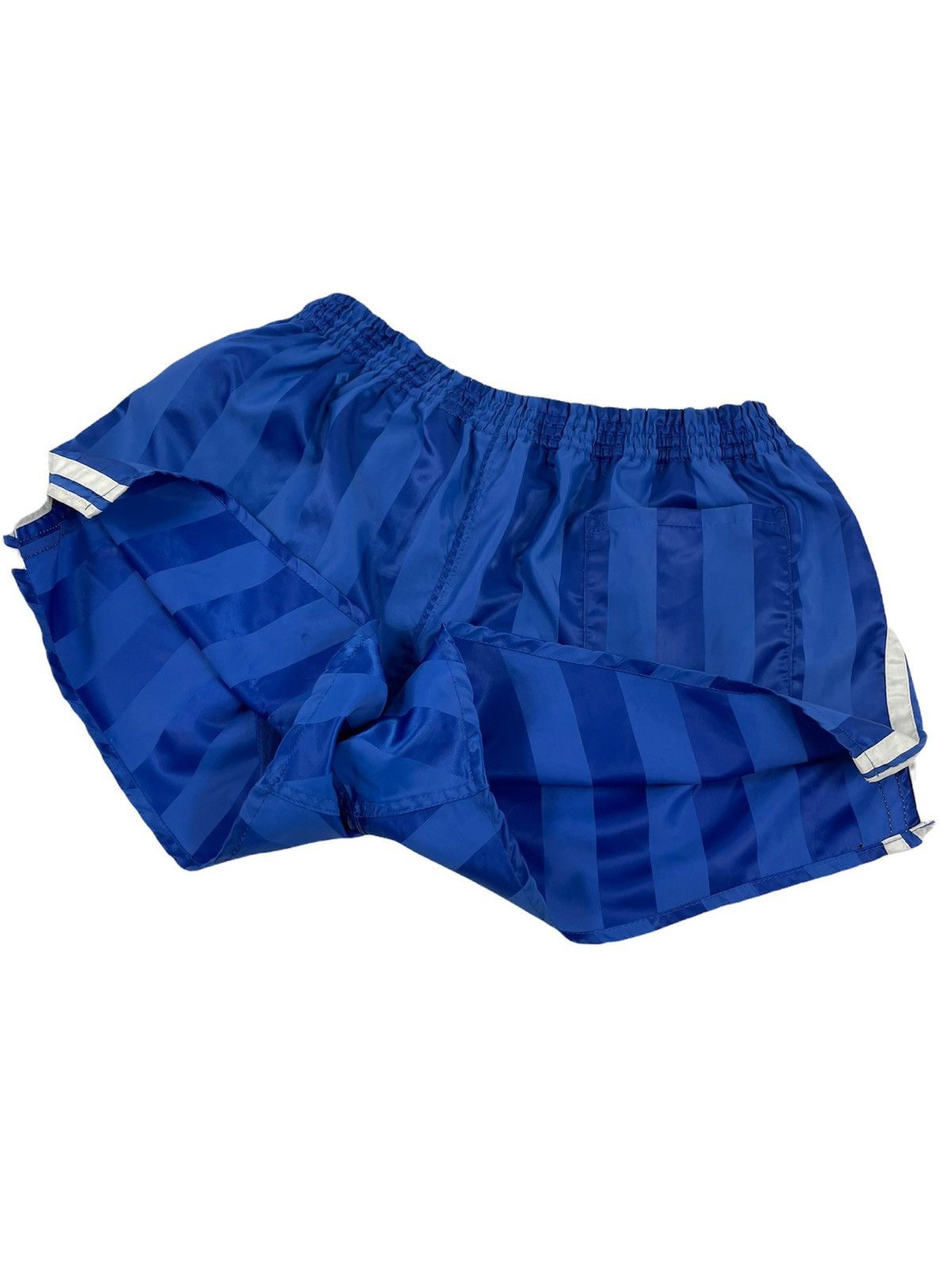 Adidas 70 ADIDAS West Germany 3-Stripes Nylon Sprinter Glanz Shorts Size US 32 / EU 48 - 4 Thumbnail