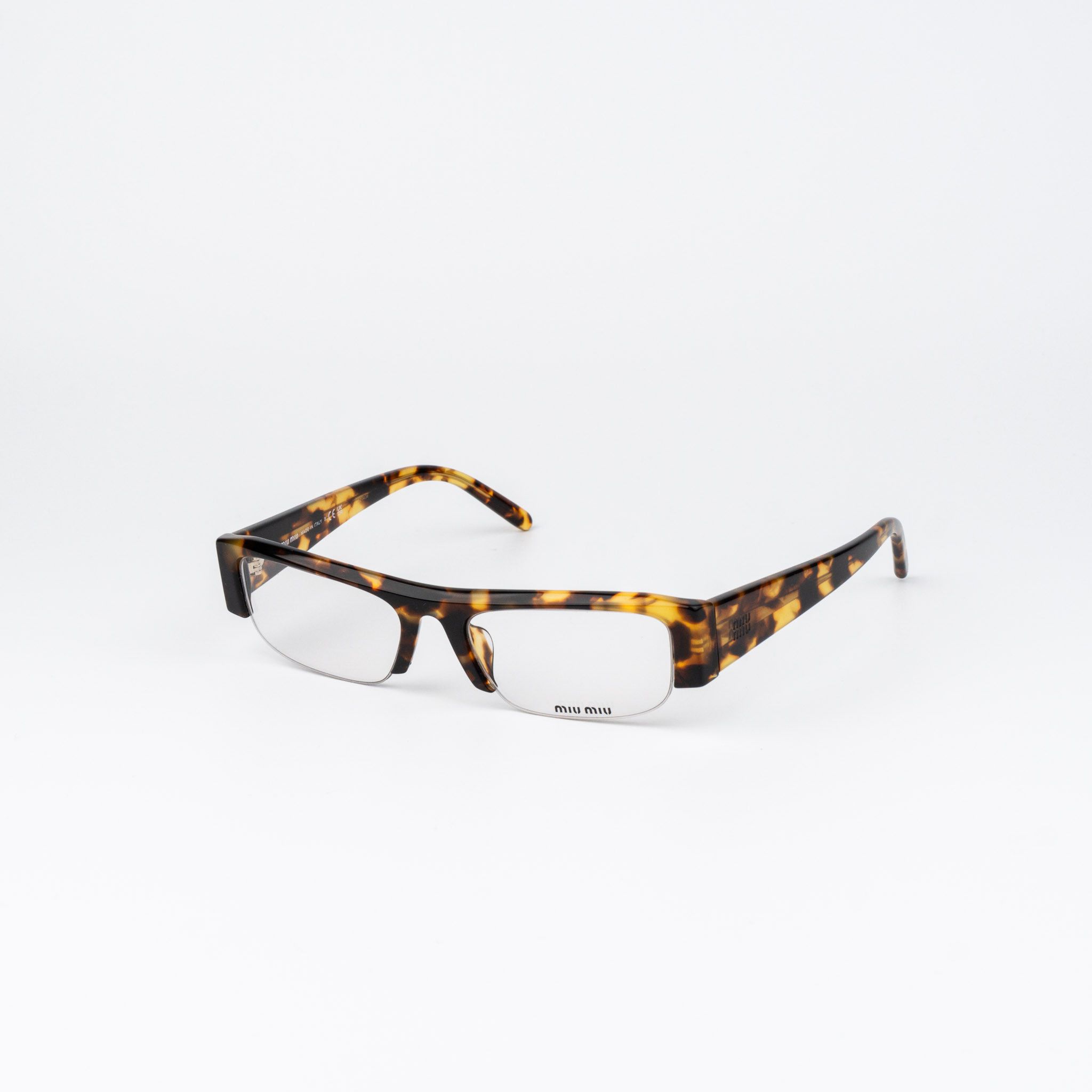 Miu Miu Miu Miu Women Eyeglasses MUB07S 14L08N NEW AUTHENTIC Size ONE SIZE - 5 Thumbnail