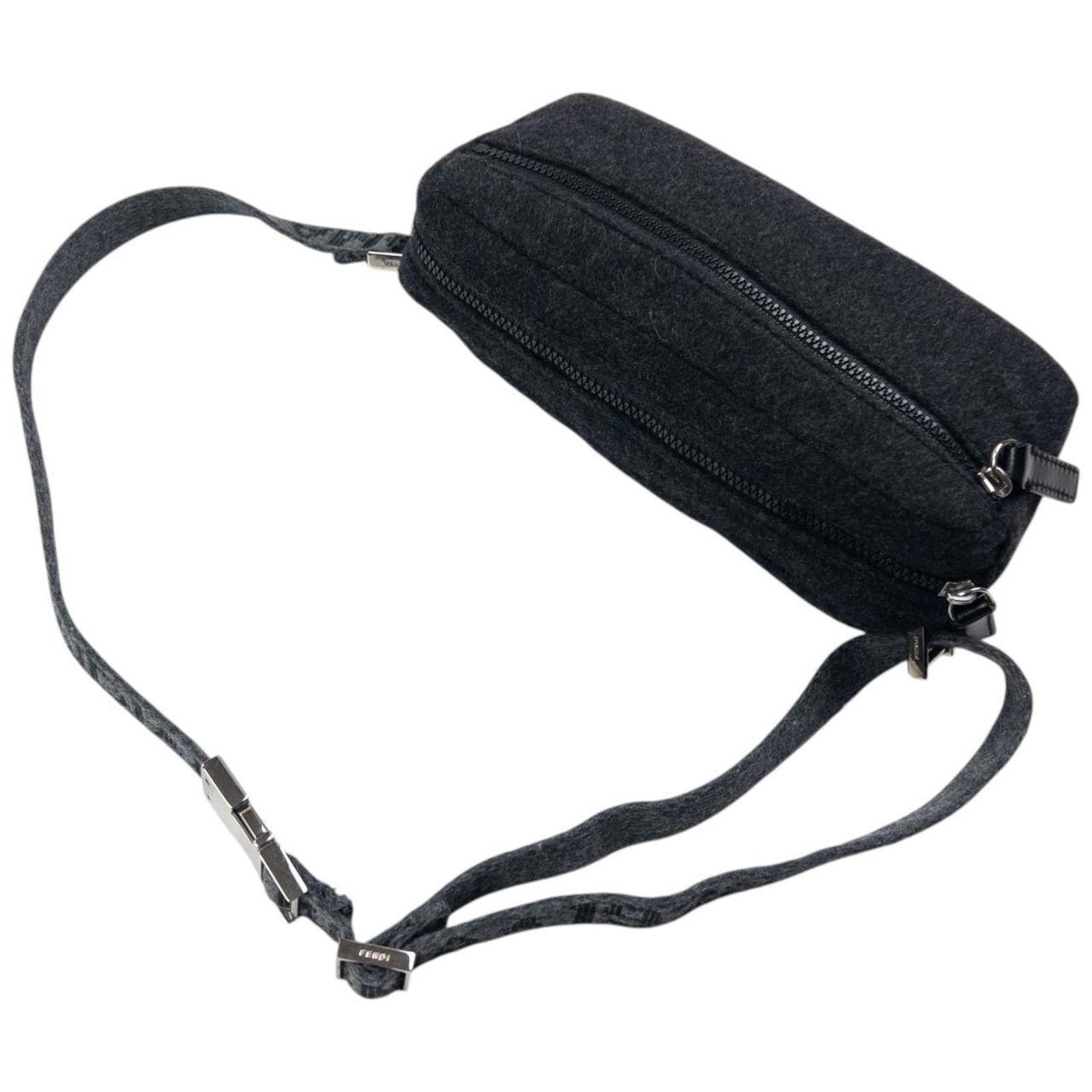 Fendi Vintage 2000s Fendi Wool Crossbody Bag Size ONE SIZE - 8 Thumbnail