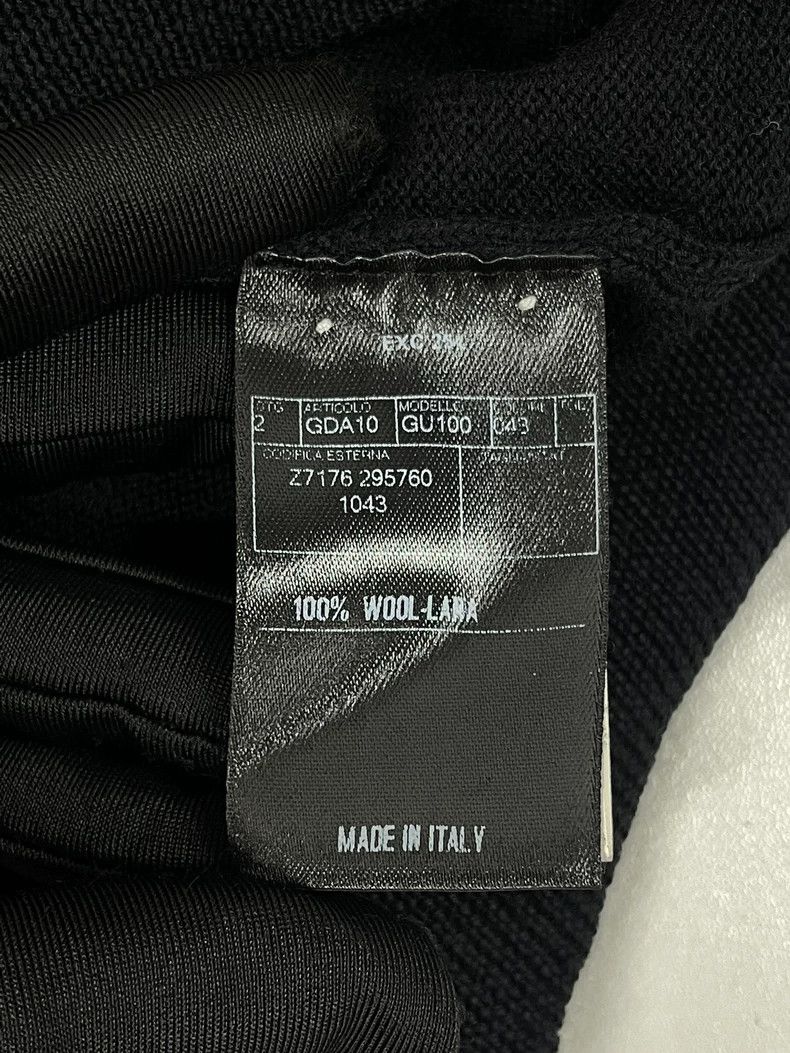 Gucci Gucci Black Warrior Embroidery Logo V-neck Wool Sweater 250 Size US XL / EU 56 / 4 - 6 Thumbnail