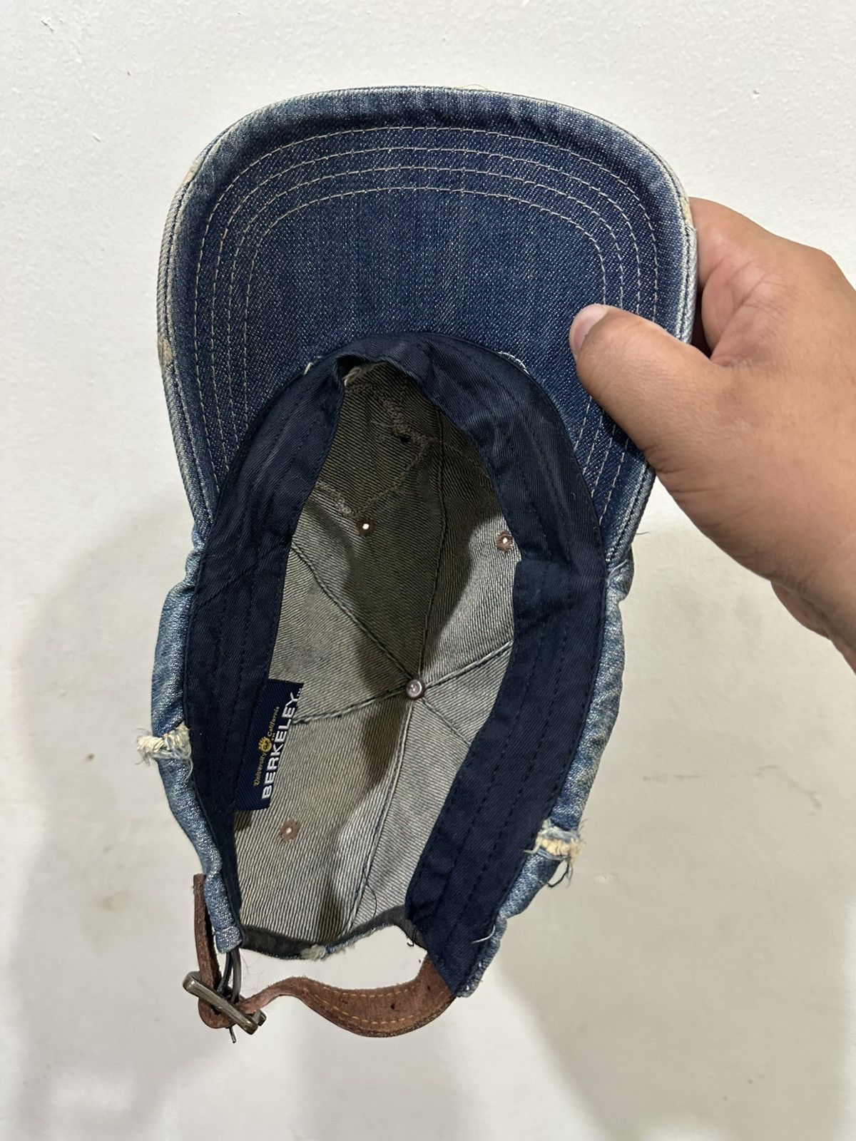 Japanese Brand VTG Polarbear Distressed Hat Size ONE SIZE - 5 Thumbnail