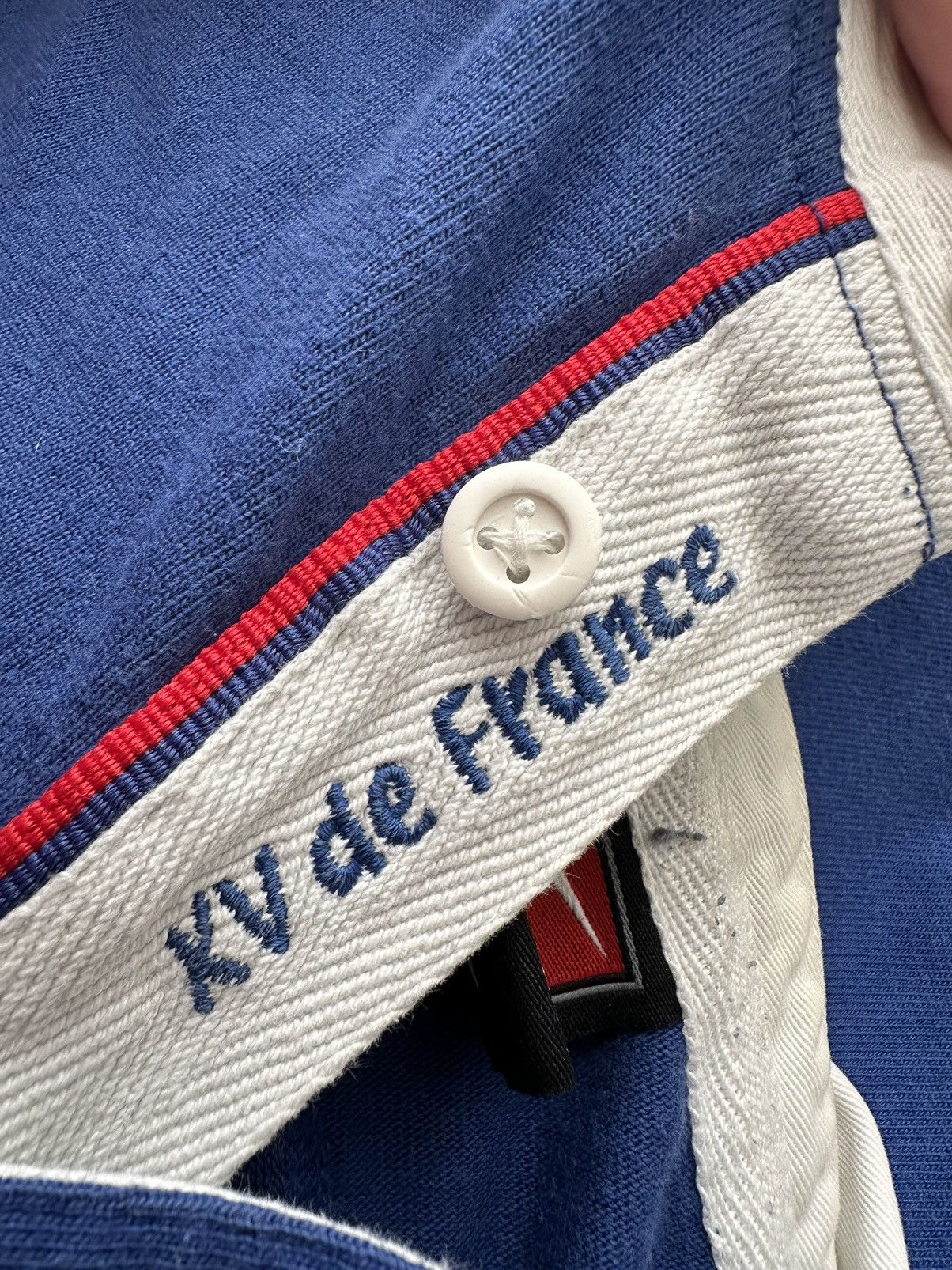 Nike Nike Vintage 90s France Rugby Union Blue Longsleeve Jersey Size US XL / EU 56 / 4 - 7 Thumbnail