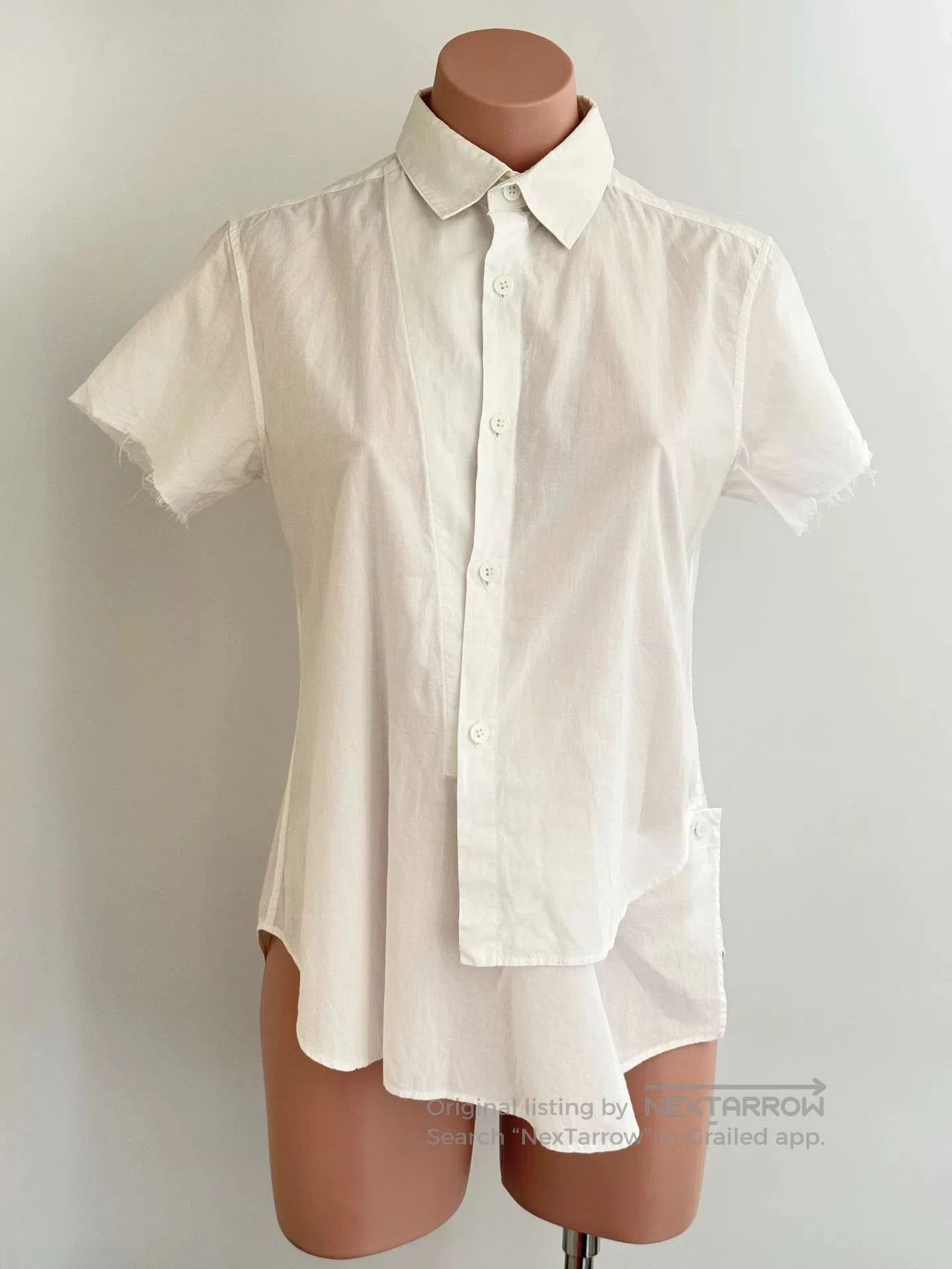 Yohji Yamamoto Yohji Yamamoto Short Sleeve Shirt. Size S / US 4 / IT 40 - 1 Thumbnail