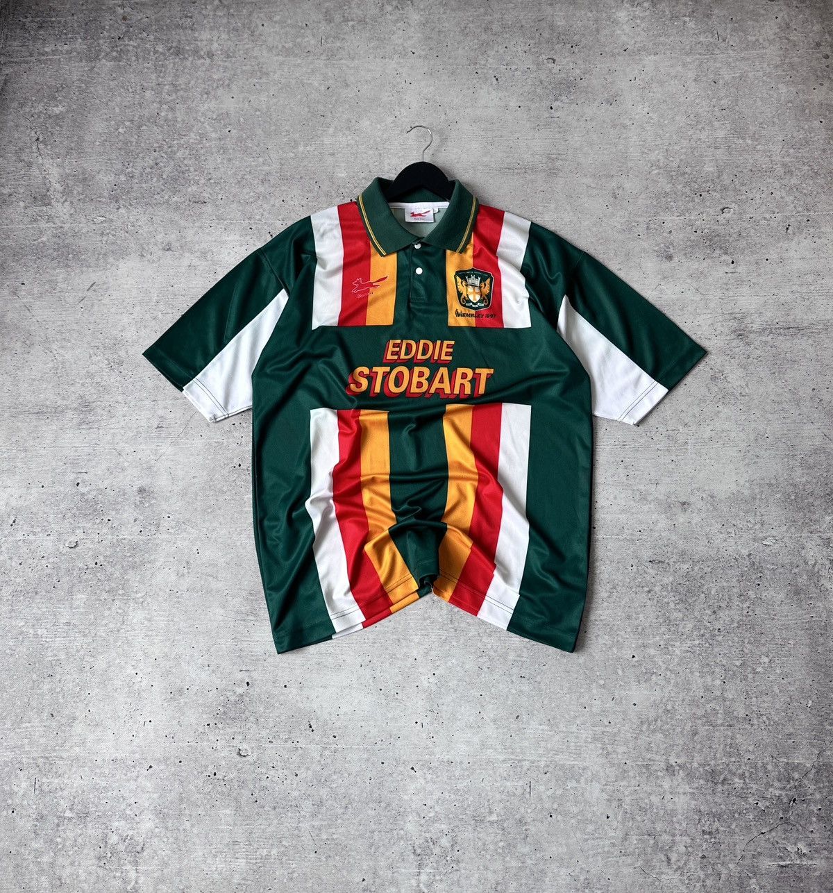 Other Carlisle United 1995 1997 Away Shirt Red Fox Jersey 2XL Rare Size US XXL / EU 58 / 5 - 1 Thumbnail