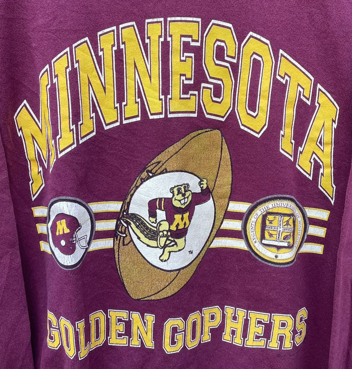 Vintage Vintage 1997 NCAA Minnesota Golden Gophers Crewneck Size US M / EU 48-50 / 2 - 3 Thumbnail