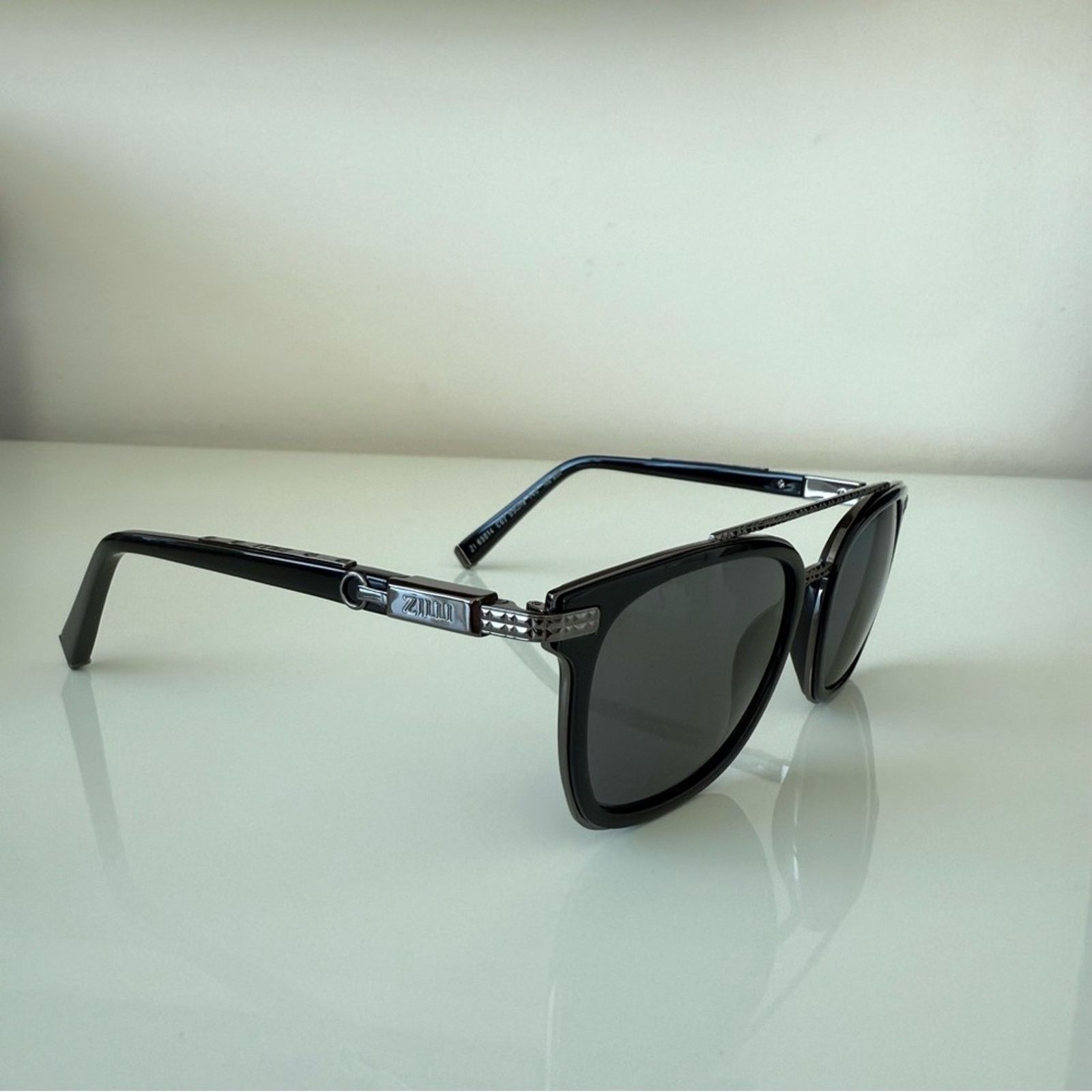 Zilli NEW!!! Zilli men sunglasses ZI 65014 C02 Authentic 920$ Size ONE SIZE - 3 Thumbnail
