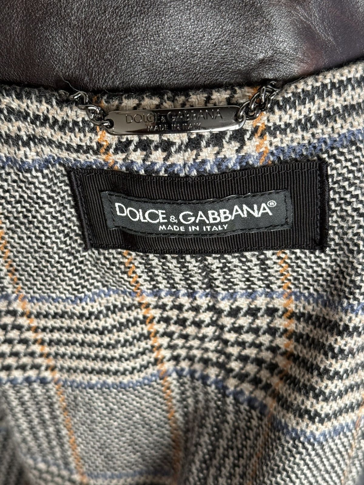Dolce & Gabbana New Dolce & Gabbana Bullskin Leather Trench Coat Overcoat Size US L / EU 52-54 / 3 - 19 Thumbnail