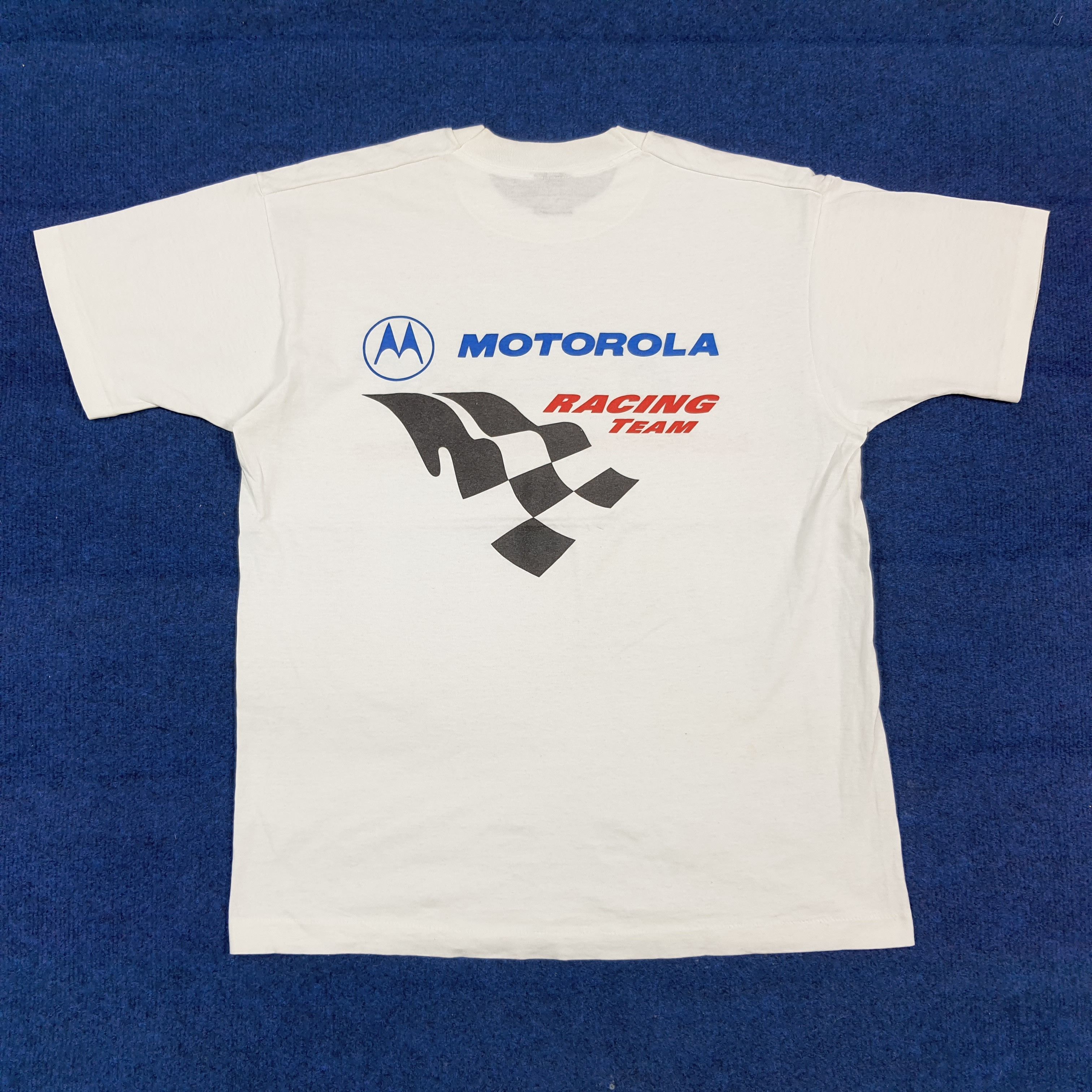 Fruit Of The Loom Vintage Motorola Racing Team Formula 1 Tshirt C299N4 Size US L / EU 52-54 / 3 - 3 Thumbnail