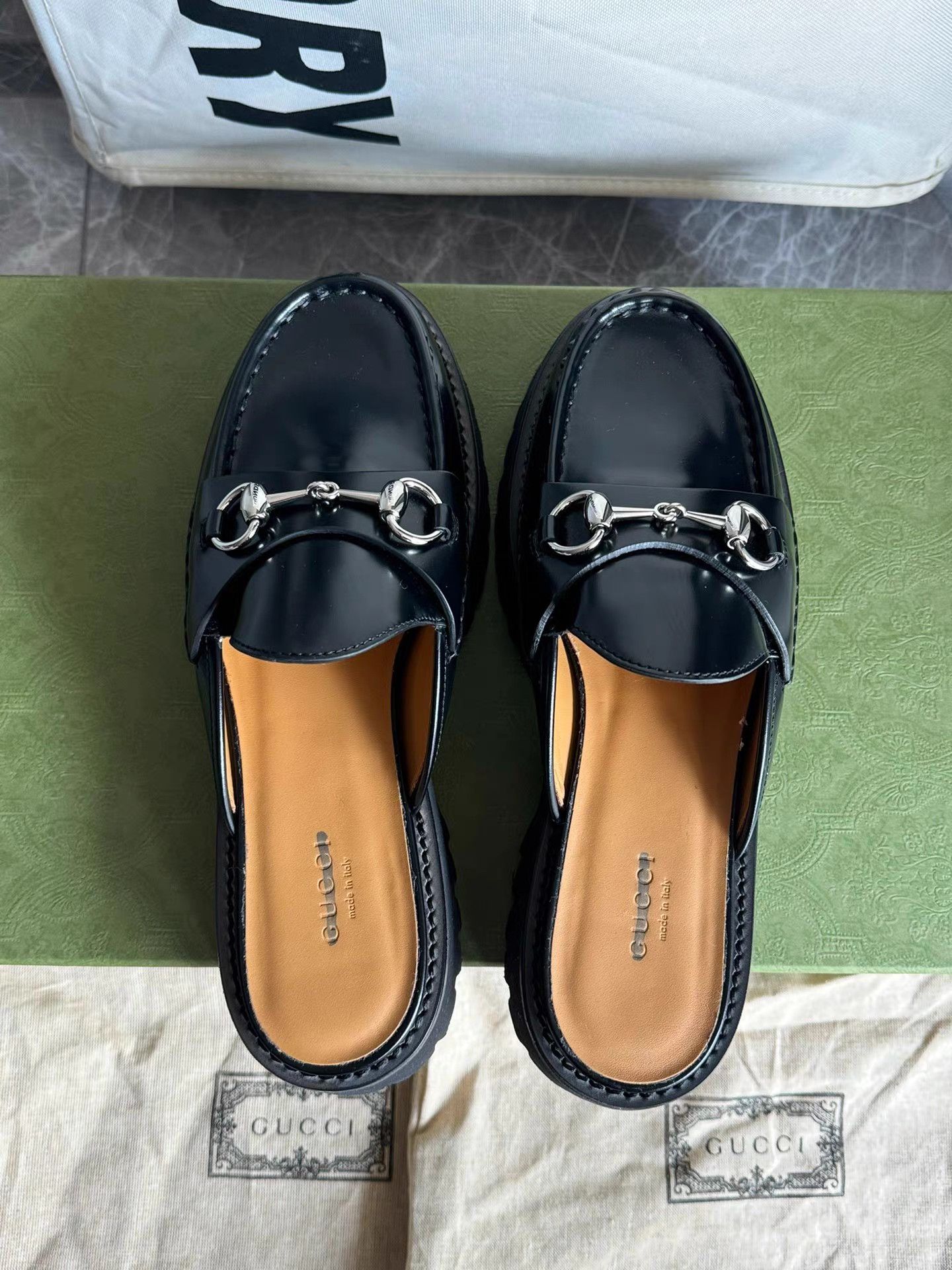 Gucci Gucci Horsebit Platform Loafer Mules K6 Size US 8 / IT 38 - 4 Thumbnail