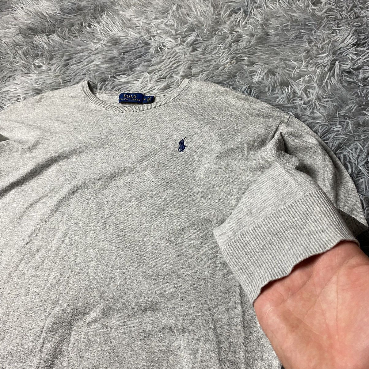 Other Vintage Polo Ralph Lauren Small Logo Basic Sweatshirt Size US M / EU 48-50 / 2 - 6 Thumbnail