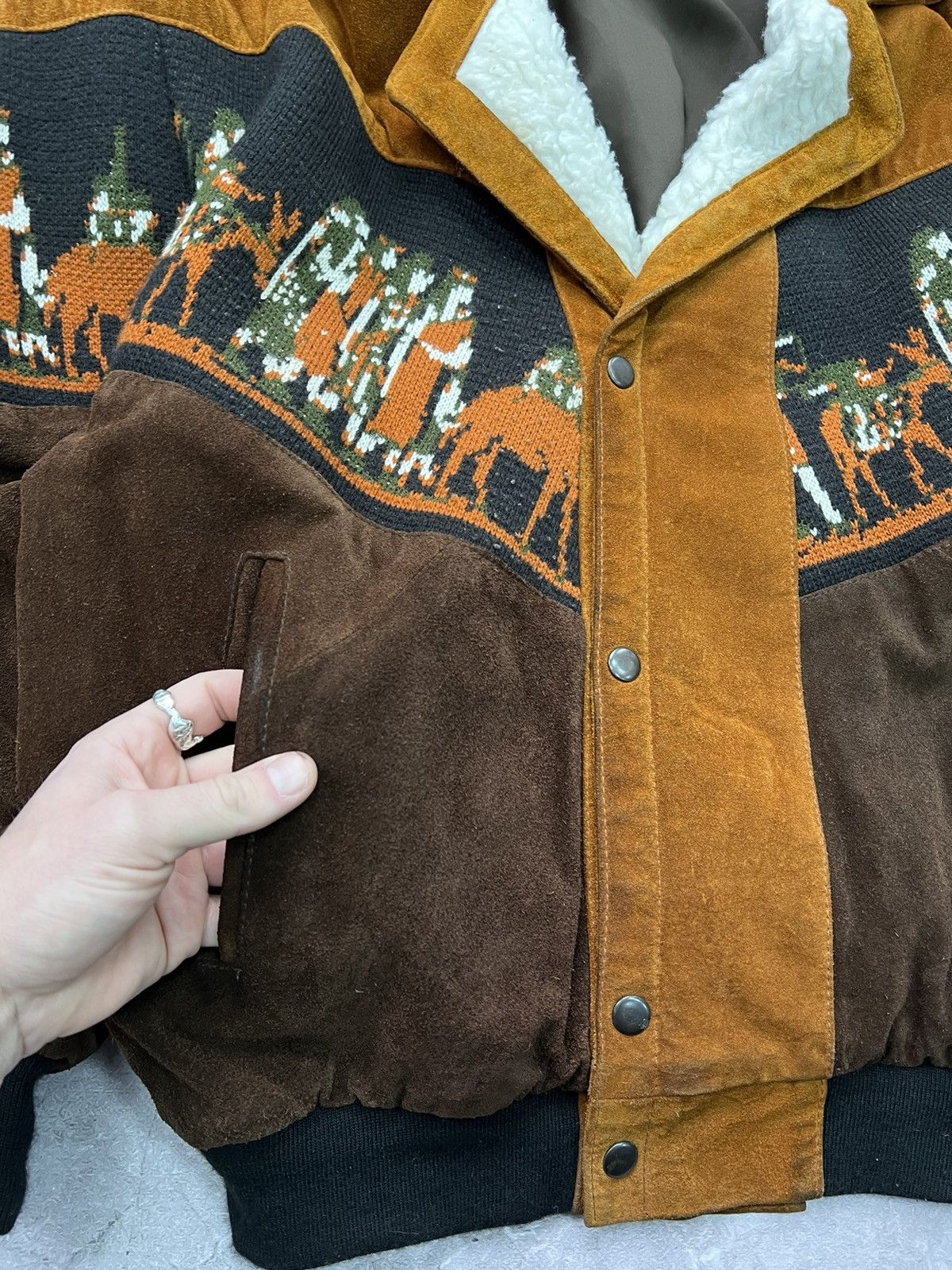 If Six Was Nine × Vintage Vintage Suede Fringe Cowboy Western Leather Jacket Hype Rare Size US L / EU 52-54 / 3 - 5 Thumbnail