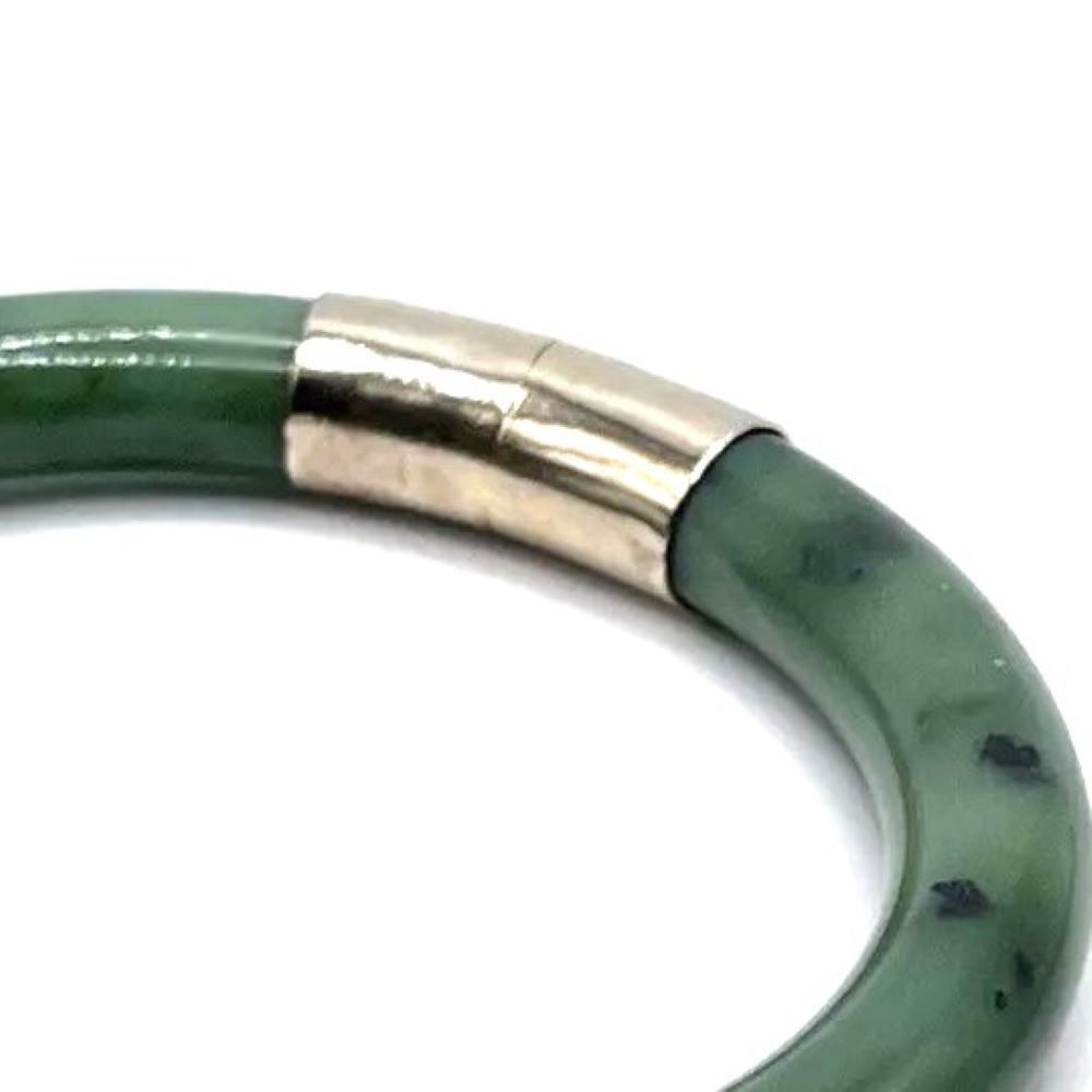 Vintage Vintage Chinese Jade Jadeite Nephrite Dark Mottle Green Size ONE SIZE - 3 Thumbnail