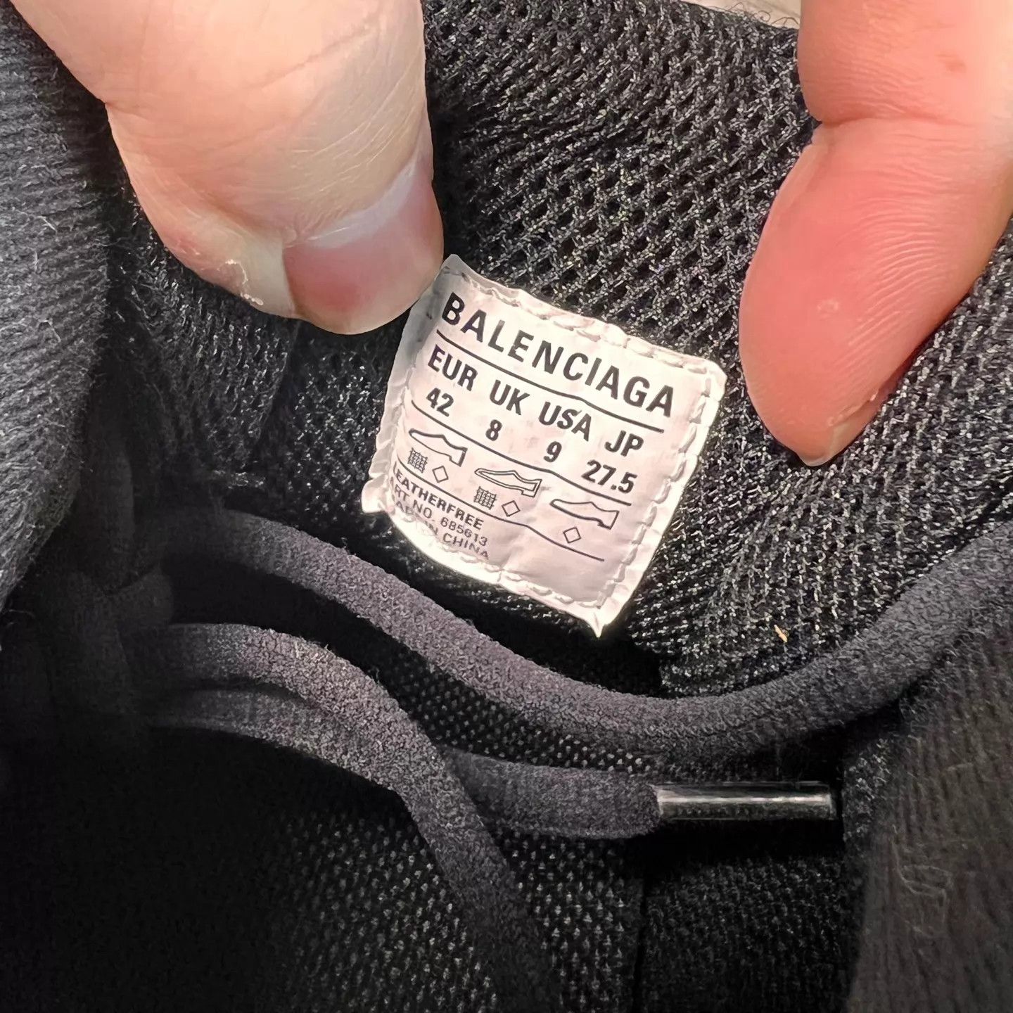 Balenciaga Balenciaga Defender Black 42 98 New Size US 9 / EU 42 - 7 Thumbnail