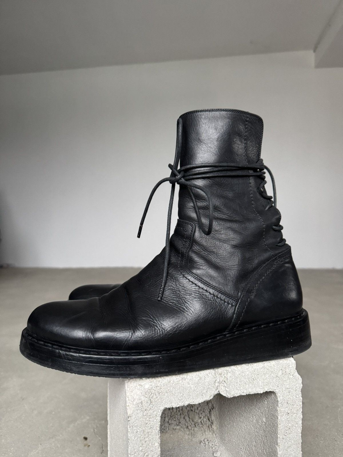 Ann Demeulemeester Backlace Boots Victor