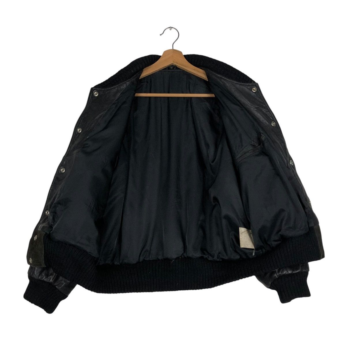 Japanese Brand 🔥VINTAGE BOMBER JACKET LEATHER CROSS COUNTRY ISSEY MIYAKE Size US M / EU 48-50 / 2 - 15 Thumbnail