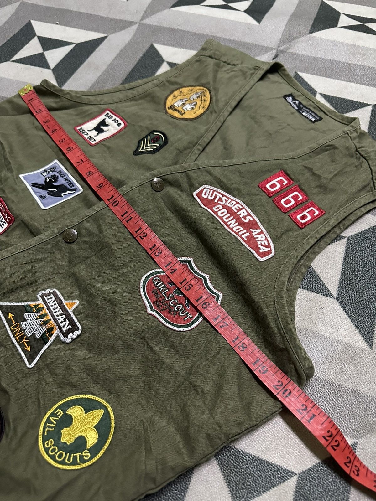 SOFTMACHINE The softmachine scout vest with patches Size US L / EU 52-54 / 3 - 13 Thumbnail