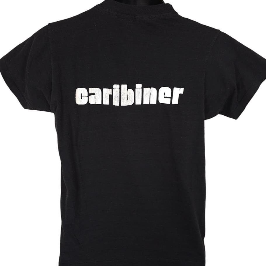 Vintage Vintage Caribiner T Shirt Mens Size Medium Black Mountain Size US M / EU 48-50 / 2 - 1 Thumbnail