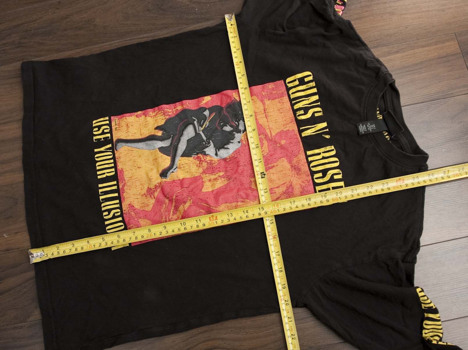Band Tees × H&M Guns N Roses Use Your Illusion T-Shirt Long Sleeve Size S Size US S / EU 44-46 / 1 - 4 Thumbnail