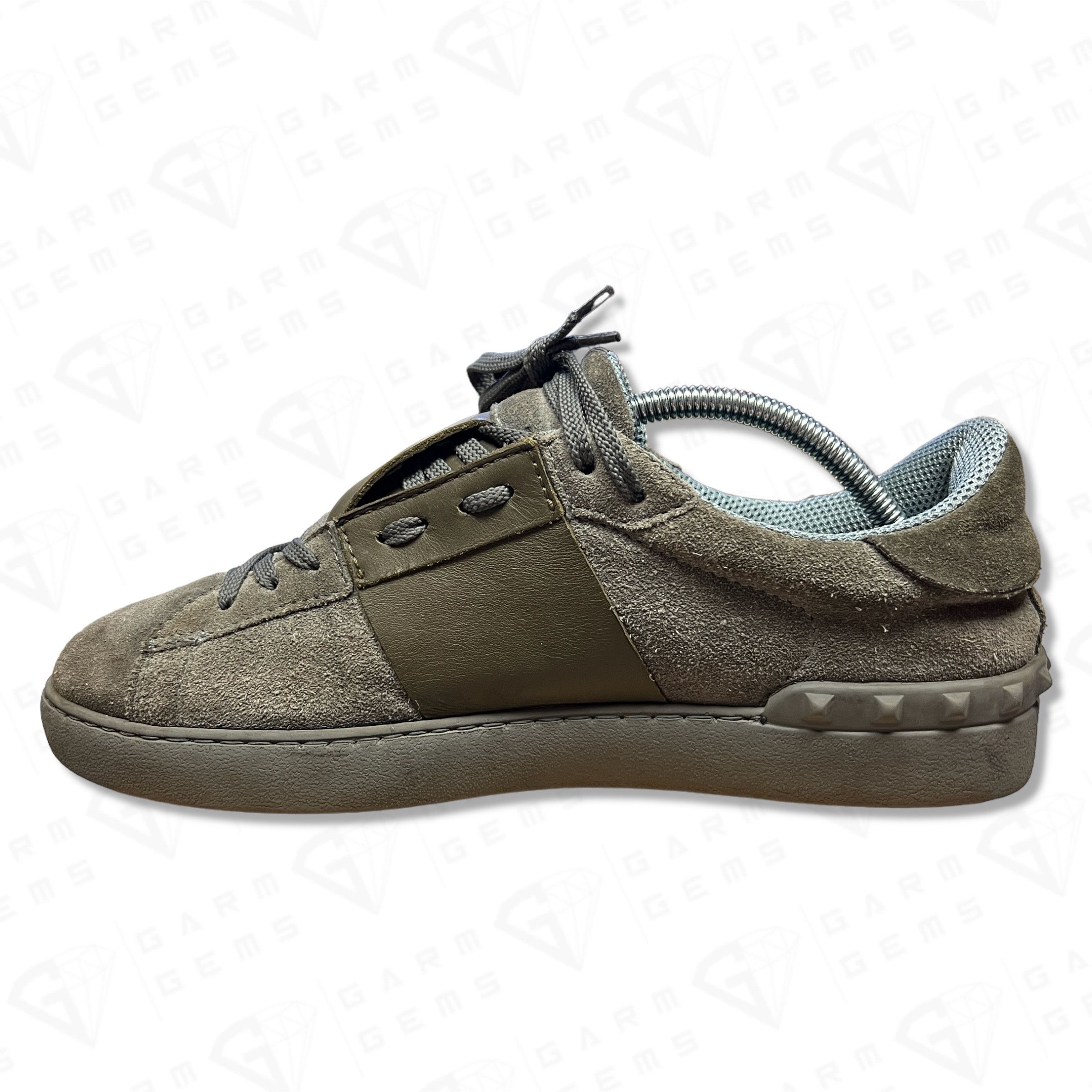 Valentino Valentino Suede Low Top Trainers Size US 8 / EU 41 - 3 Thumbnail