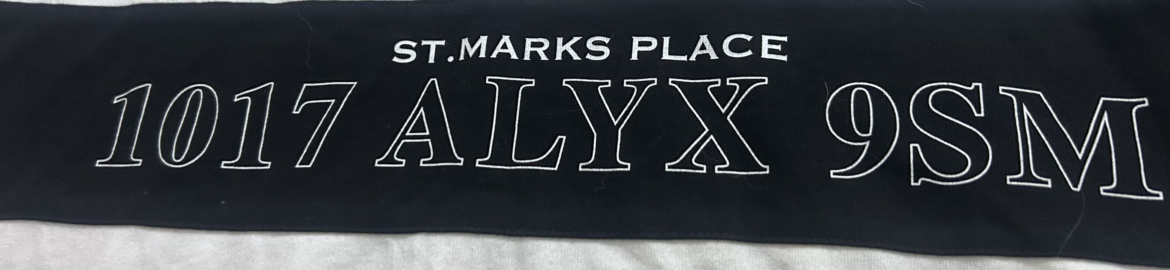 1017 ALYX 9SM White & Black Long Sleeve Polo Size US XS / EU 42 / 0 - 7 Thumbnail