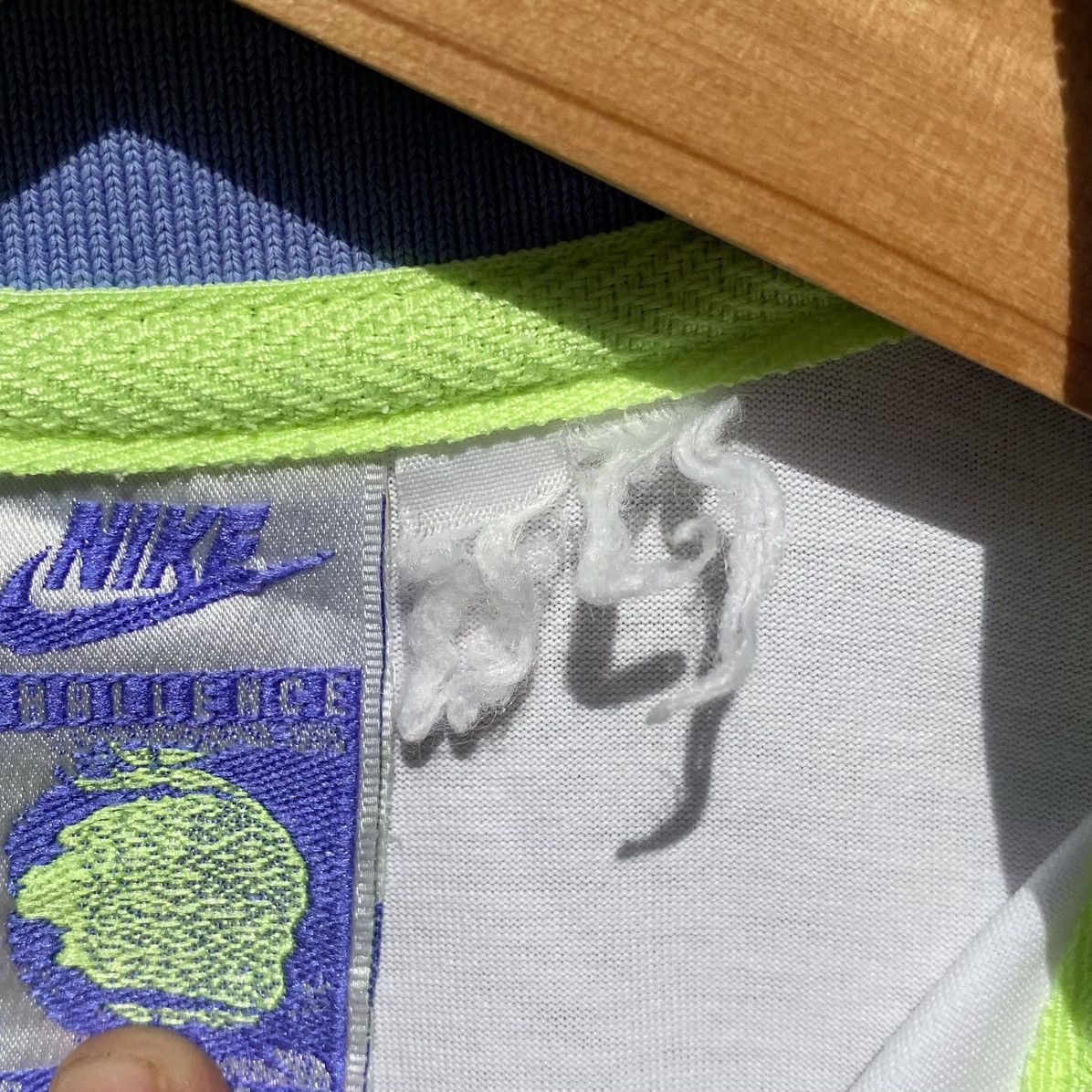 Nike Vintage Nike Agassi Challence Court Polo Shirt Distressed Size US S / EU 44-46 / 1 - 16 Thumbnail