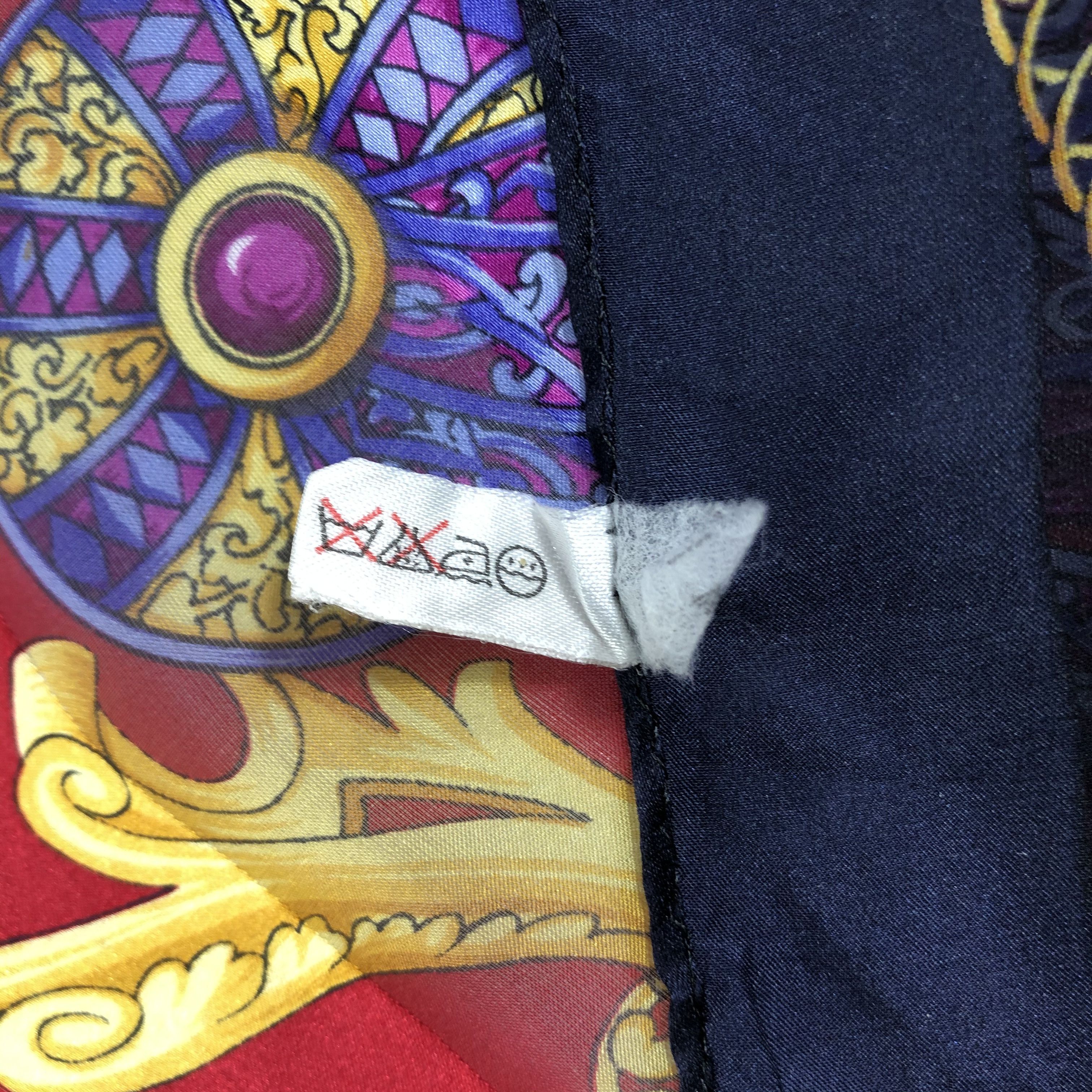 Vintage Vintage Lancel Silk Scarf Size ONE SIZE - 4 Thumbnail