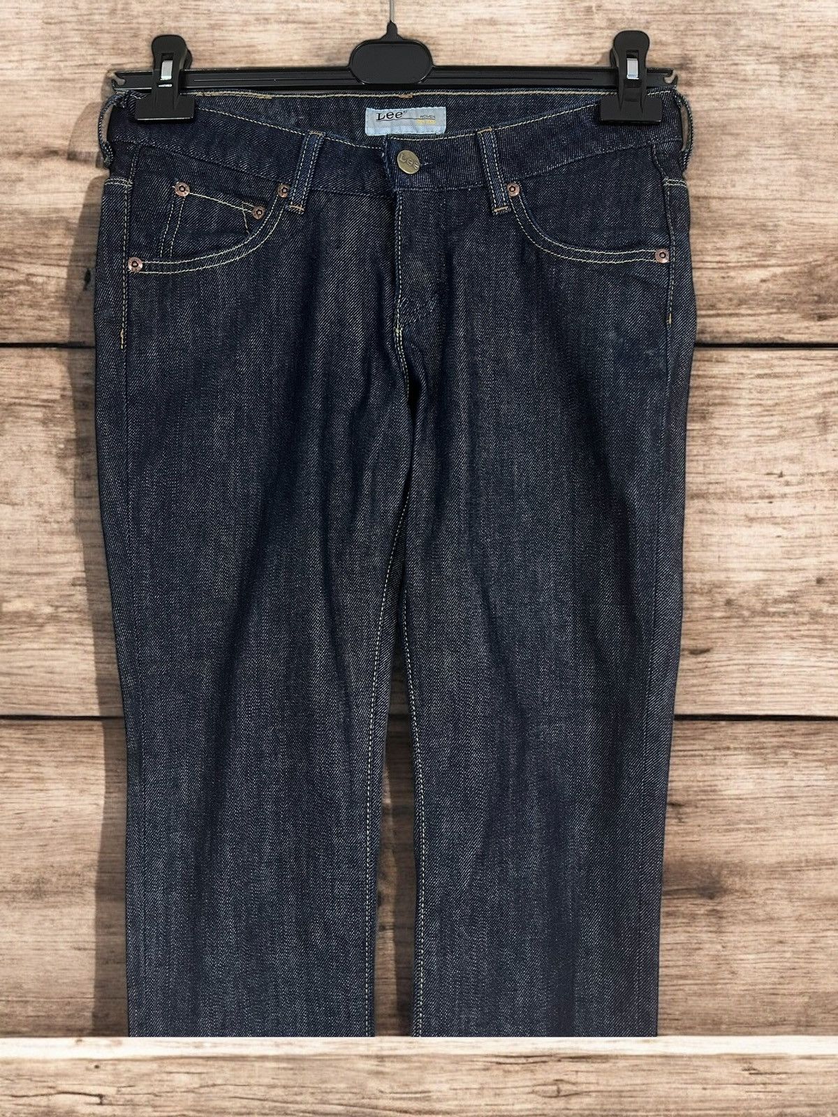 Lee Lee Norma women’s navy jeans size W28 L33 Size 28" / US 6 / IT 42 - 2 Thumbnail