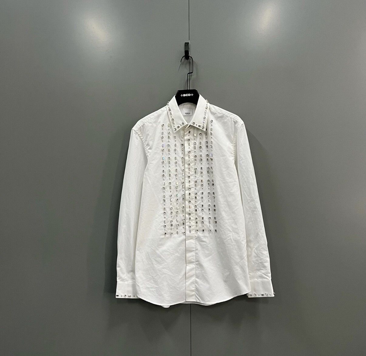 Burberry Burberry Rhinestone Shirt J41 Size S / US 4 / IT 40 - 1 Thumbnail