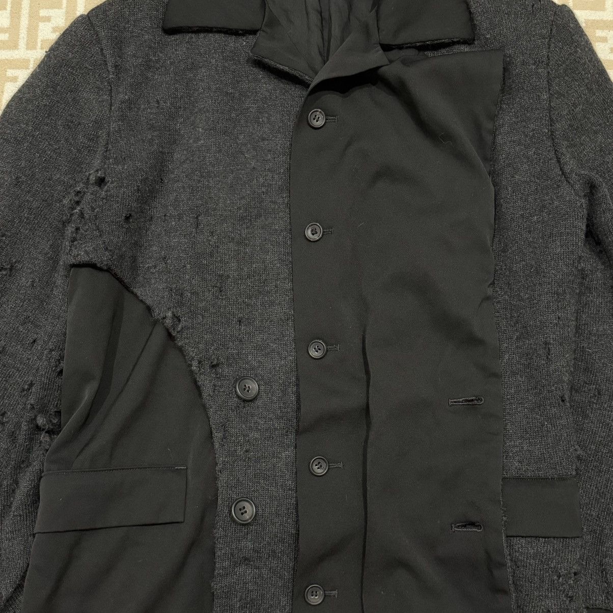 Vintage Yohji Yamamoto Double Breasted Wool Coat Size 38R - 8 Thumbnail